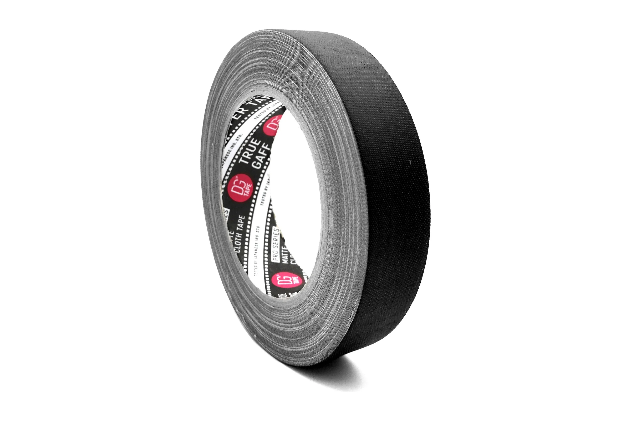 Клейкая лента TrueGaff DGTAPE - Гаффа тейп 25мм/23м - Черный TrueGAFF25/25/B