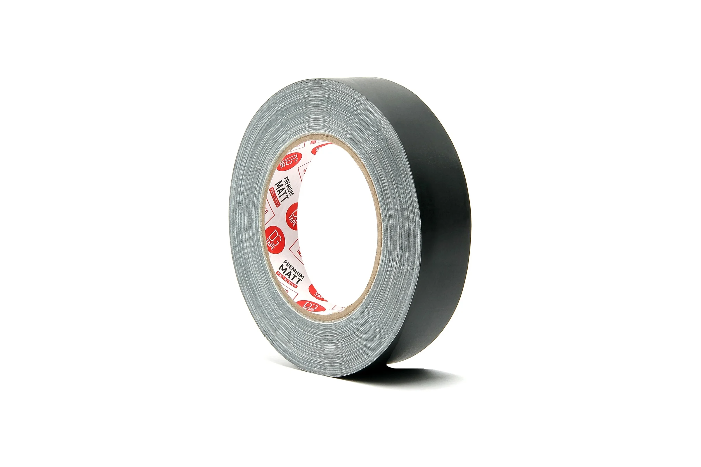 Клейкая лента DGTAPE MATT STRONG - Гаффа тейп 25мм/25м - Черный STRMATT50025/25/B