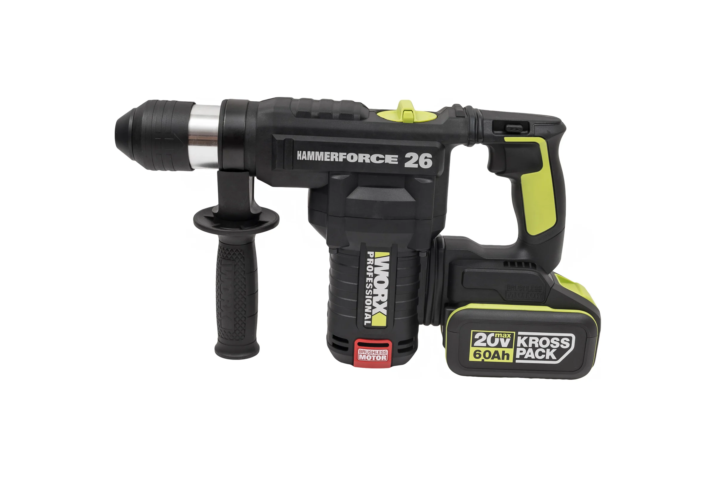 Аккумуляторный перфоратор WORX Professional WU399.2