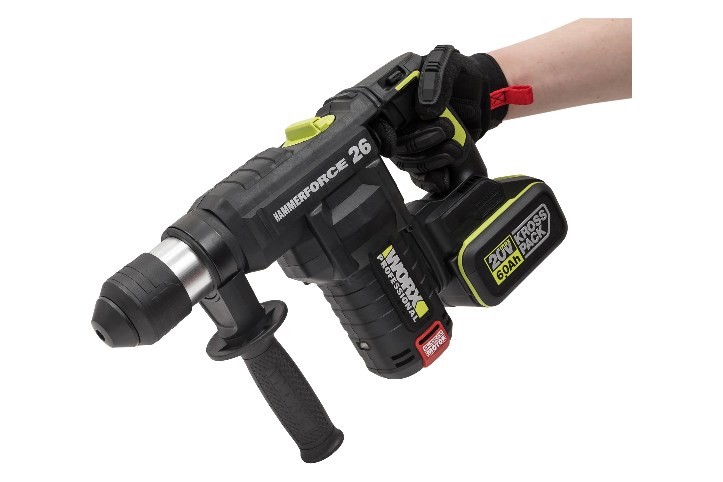 Аккумуляторный перфоратор WORX Professional WU399.2