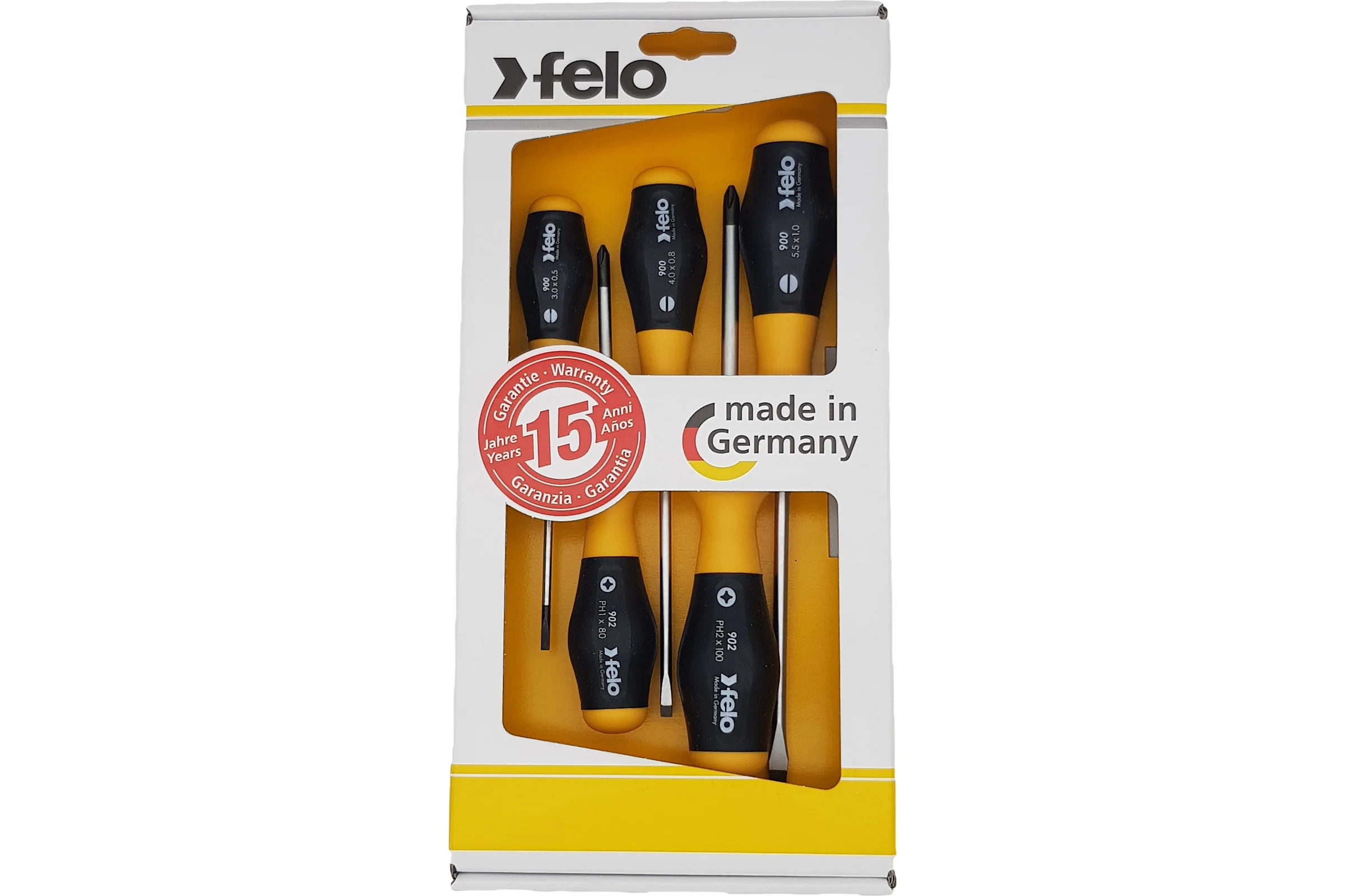 Набор отверток Felo SL/PH, 5 шт 90095248