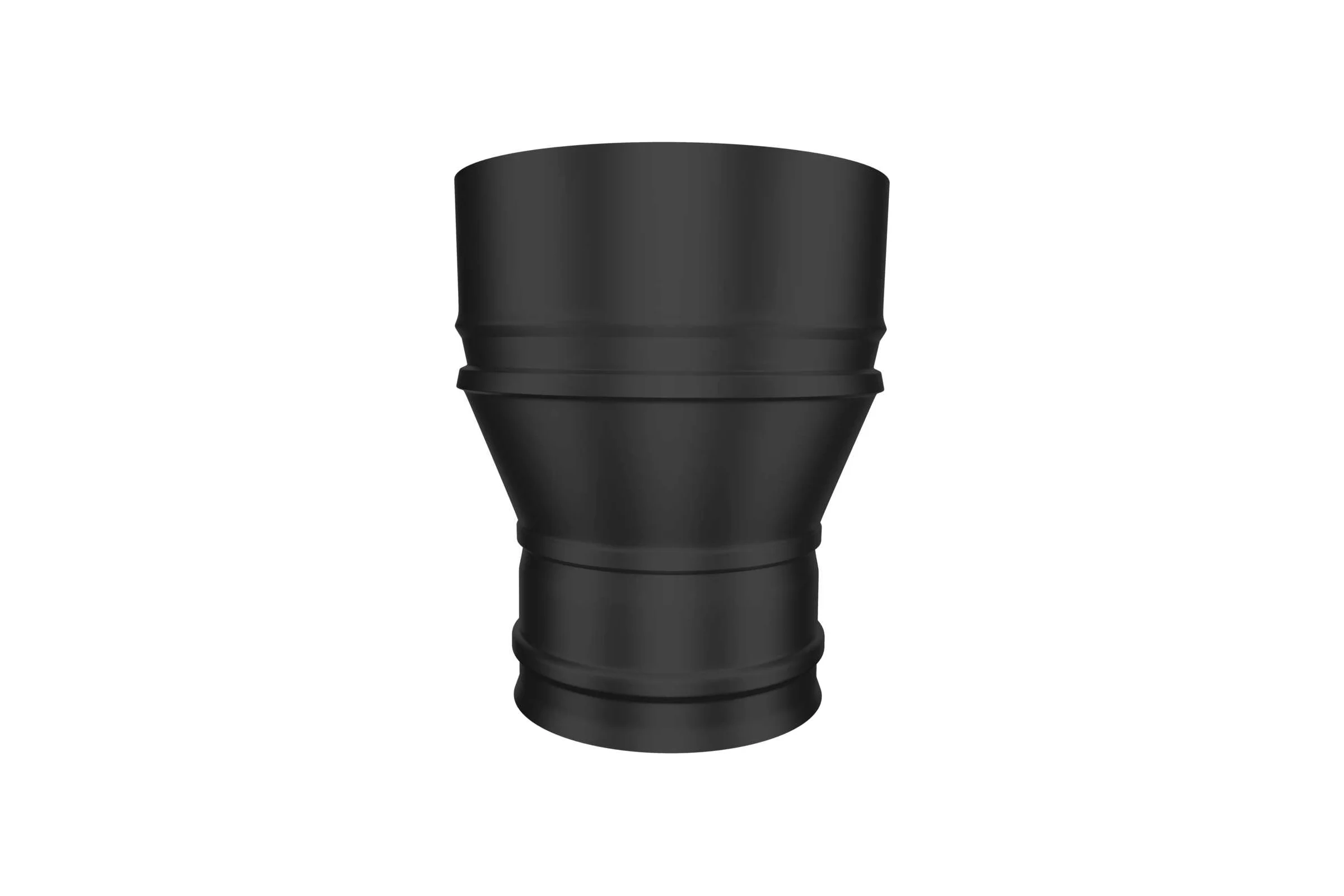 Переходник Металлик и Ко с конусом 130x150, AISI 430 0.80, RAL 9005 терм. о О0000104493