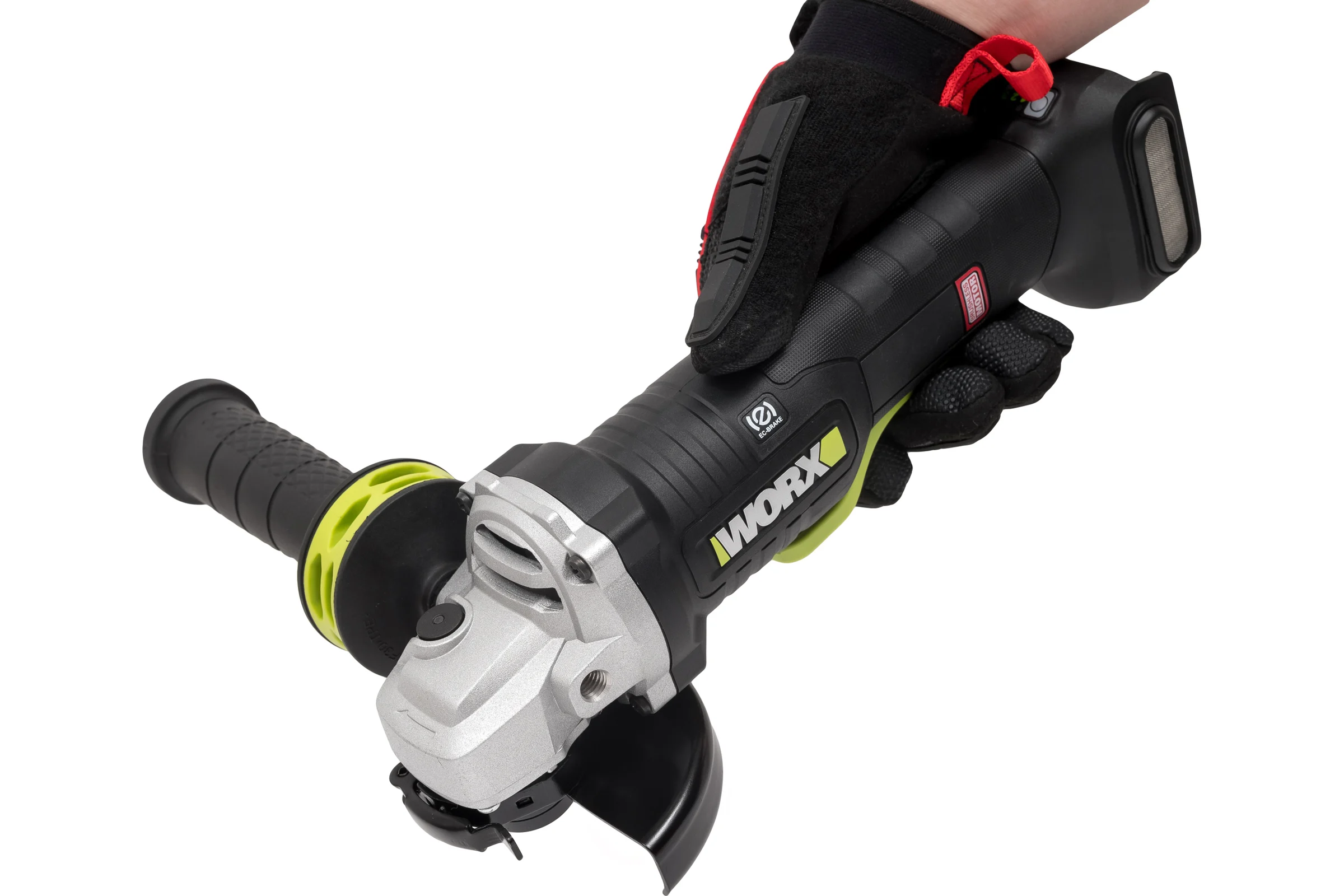 Аккумуляторная угловая шлифмашина WORX Professional WU835.9