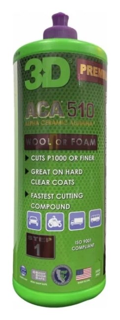 Абразивная паста ACA 510 Premium Rubbing Compound 510g01 3.78 л 3D 052084