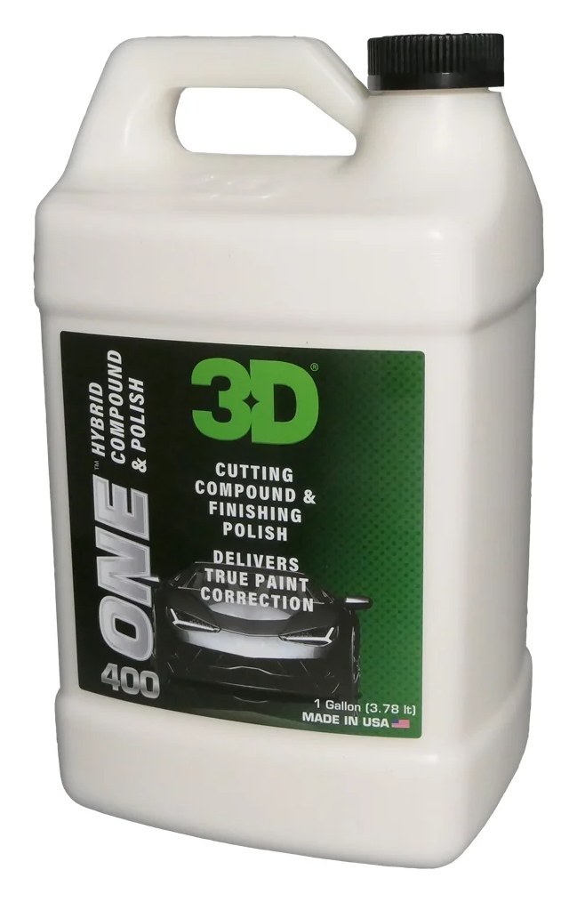 Абразивная паста ONE HYBRID 400G01 3.78 л 3D 020536