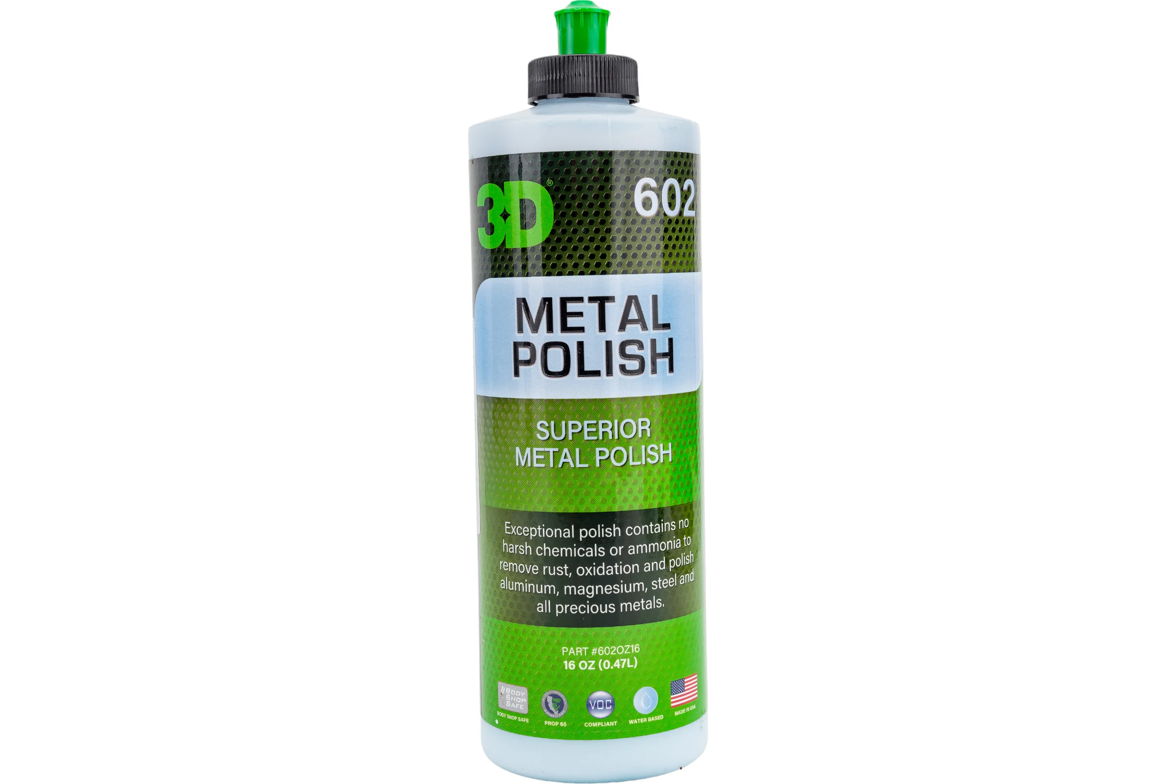 Полировальная паста для металла Metal Polish 602OZ16 0.48 л 3D 020574