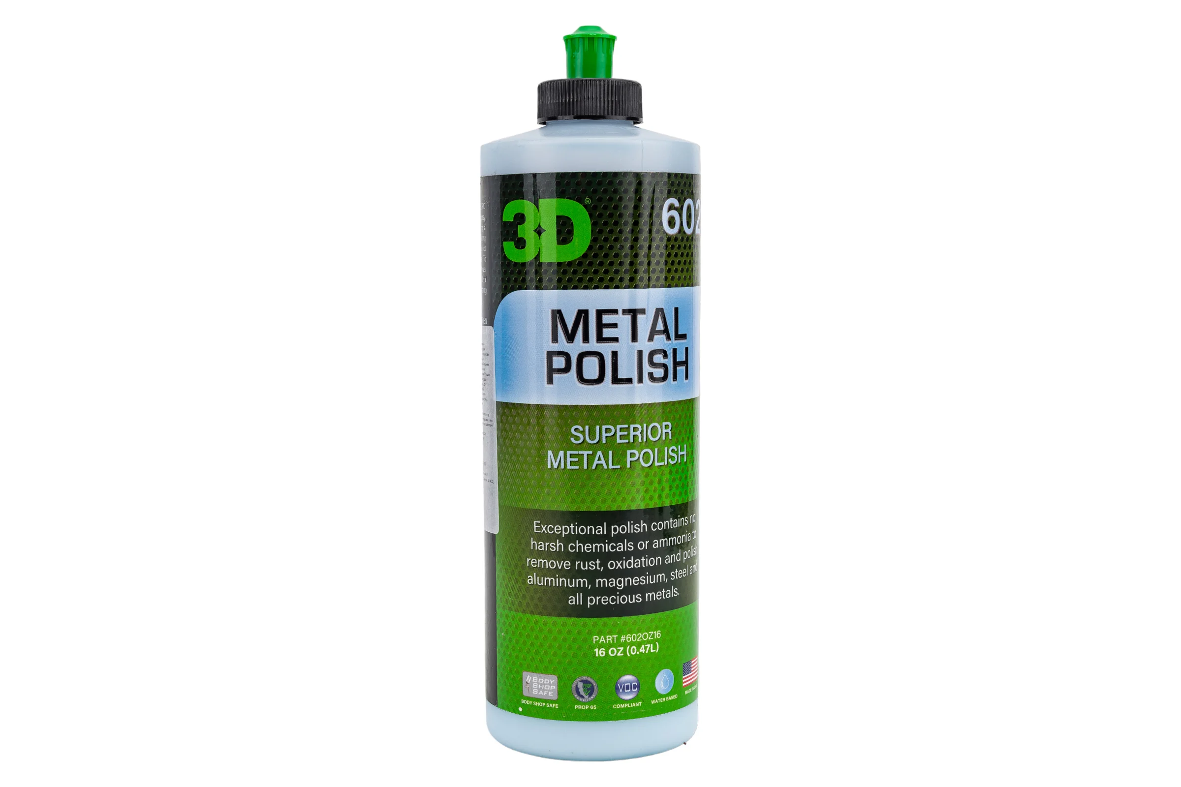 Полировальная паста для металла Metal Polish 602OZ16 0.48 л 3D 020574