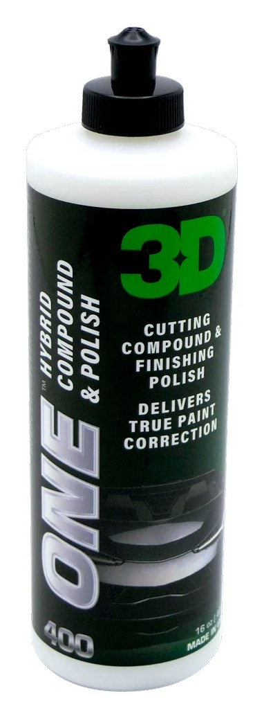 Абразивная паста ONE HYBRID 400OZ16 0.48 л 3D 020534