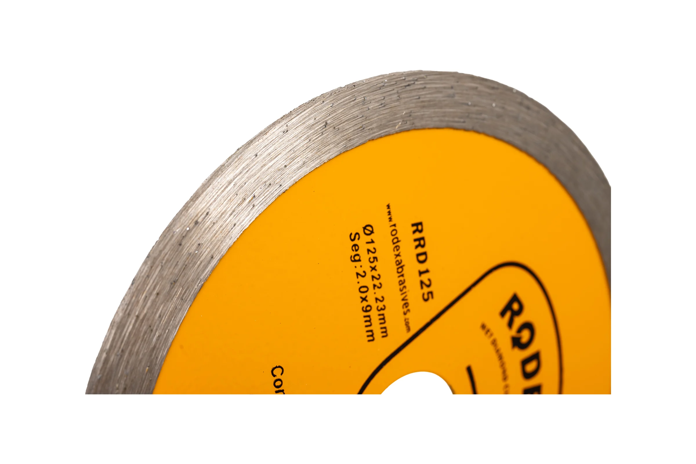 Отрезной алмазный круг супертонкий (керамическая резка) RODEX 125х22.2 мм RRD125