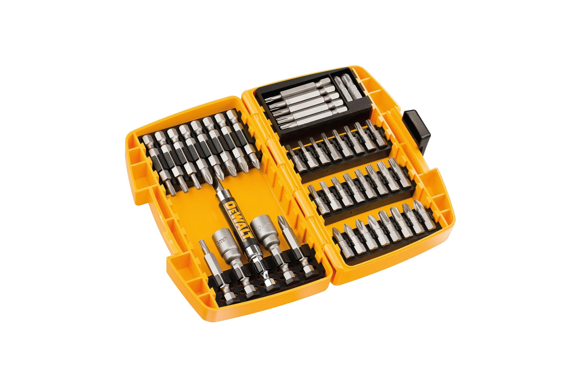 Набор бит в кейсе DEWALT DT71572, ToughCase 45 предметов DT71572-QZ