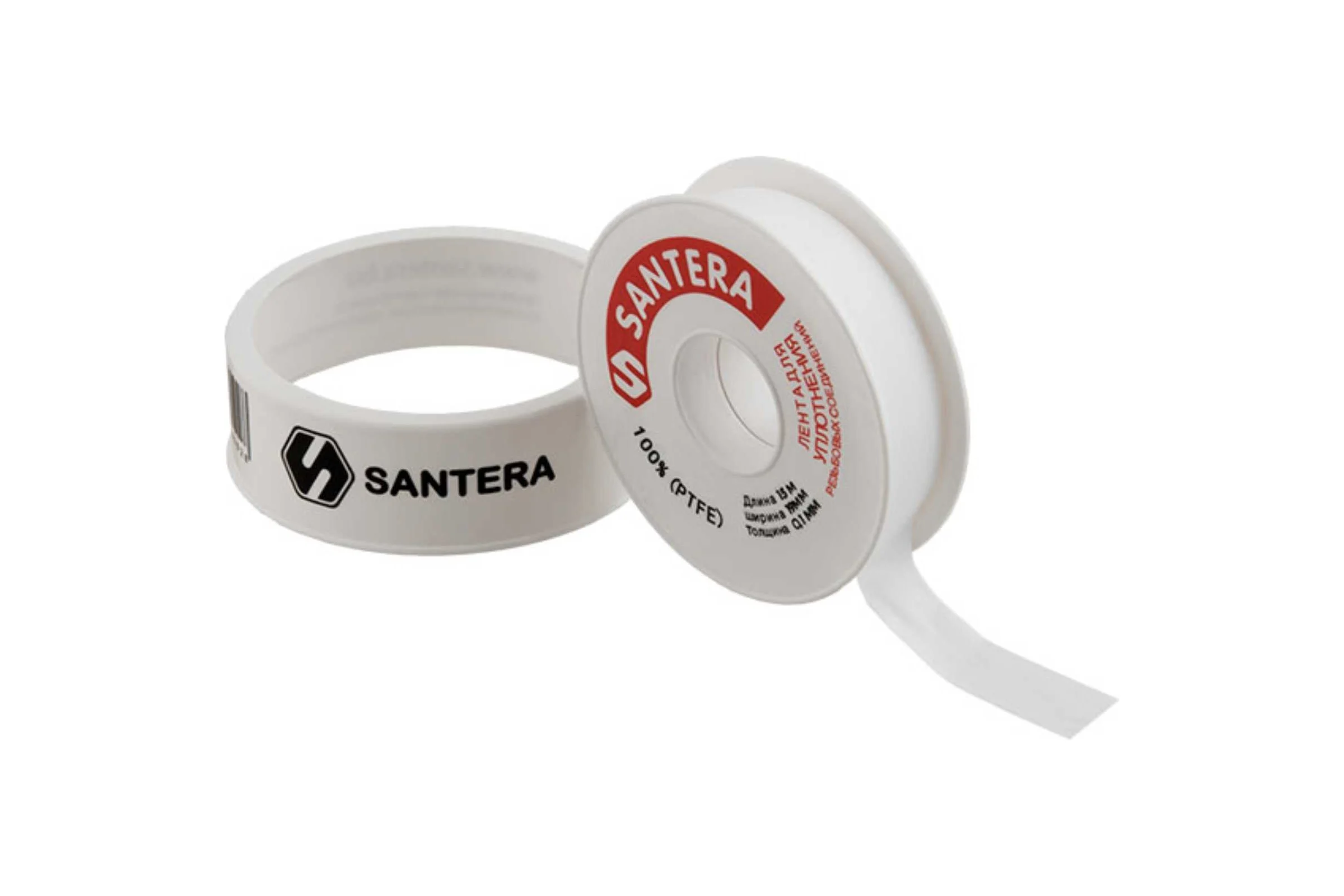 Фум лента SANTERA 19 мм, 0.1 мм, 15 м, ST2530