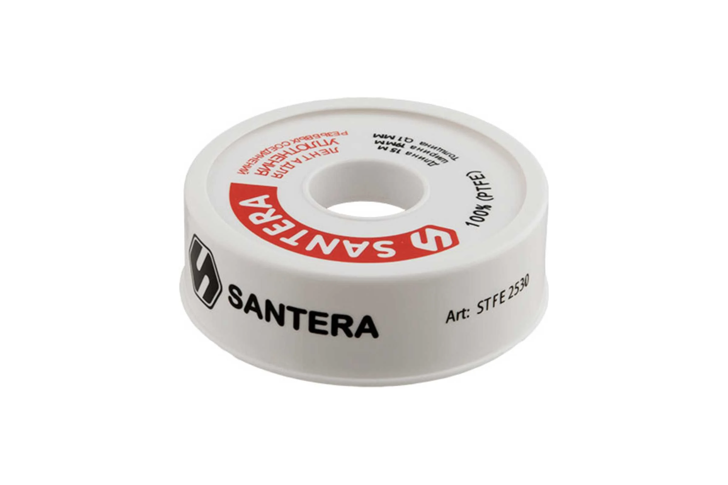 Фум лента SANTERA 19 мм, 0.1 мм, 15 м, ST2530