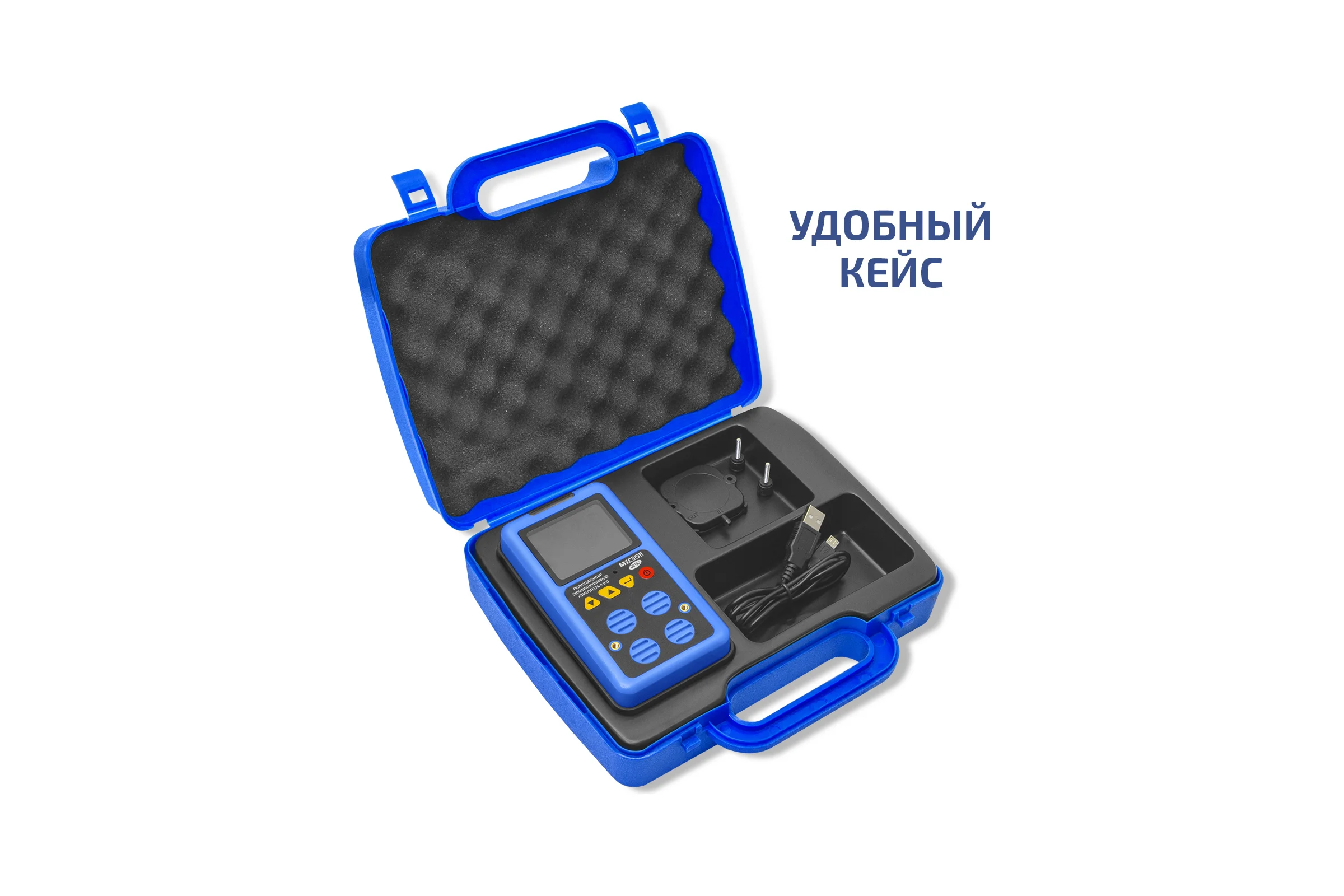 Газоанализатор МЕГЕОН (комбинированный измеритель 4 в 1) 08180 к0000398805