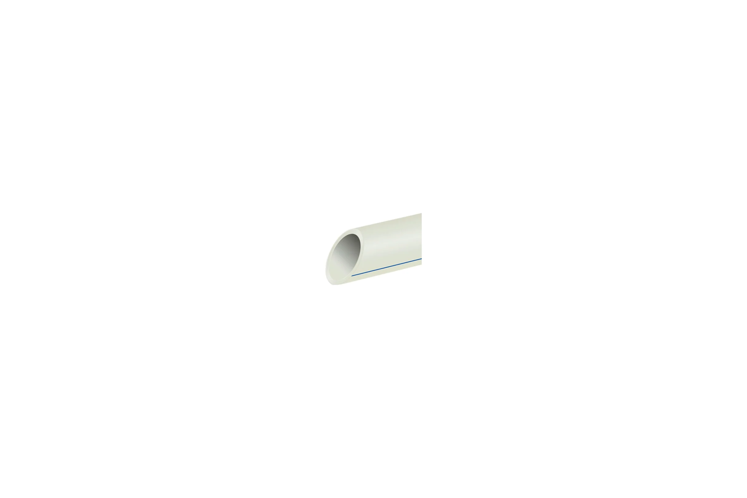 Труба Blue Ocean полипропиленовая, для холодной воды PN10 SDR 11 - 90x8,2 PPR-CW(W)-90