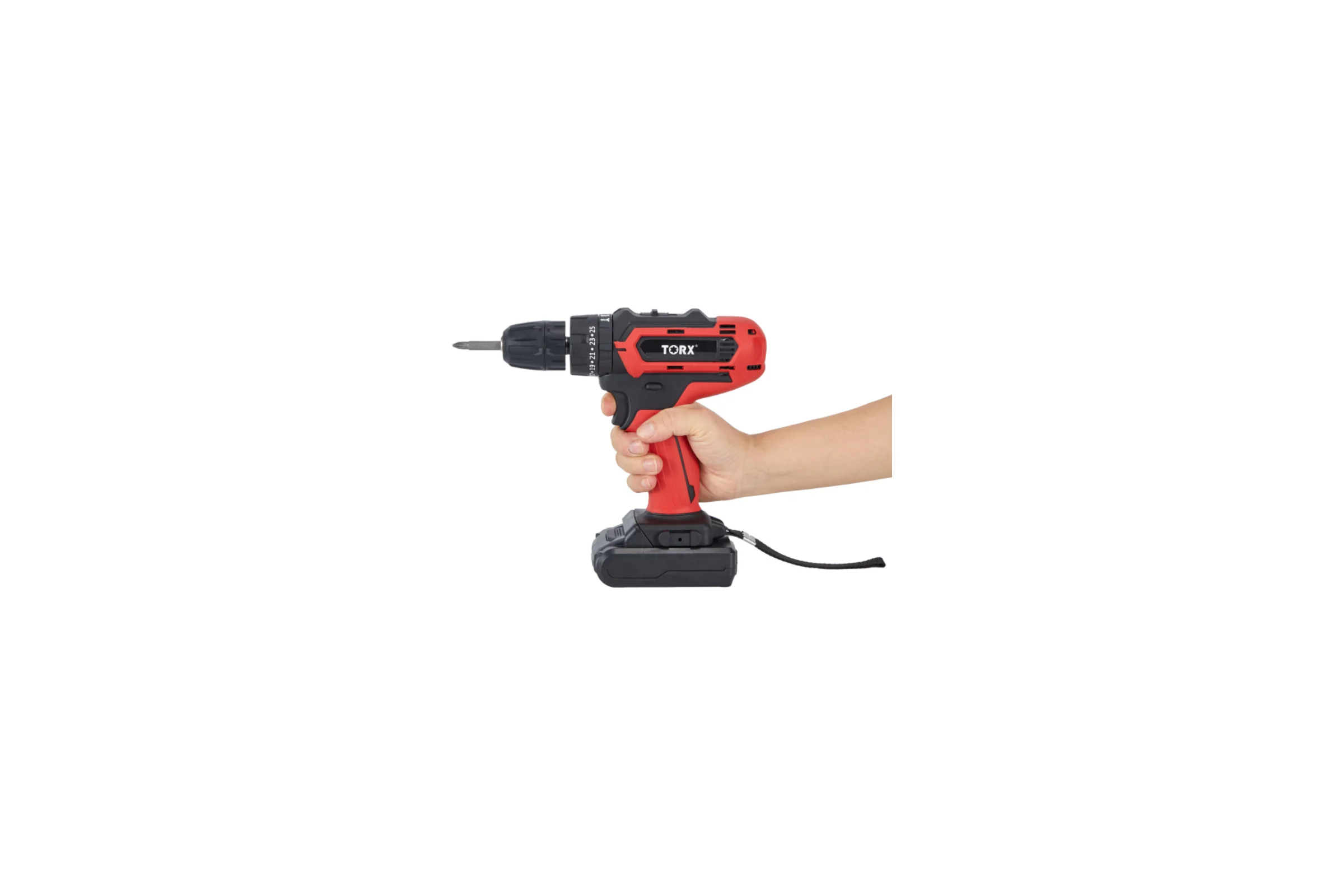 Аккумуляторная ударная дрель-шуруповерт TORX CID-21C 9310412