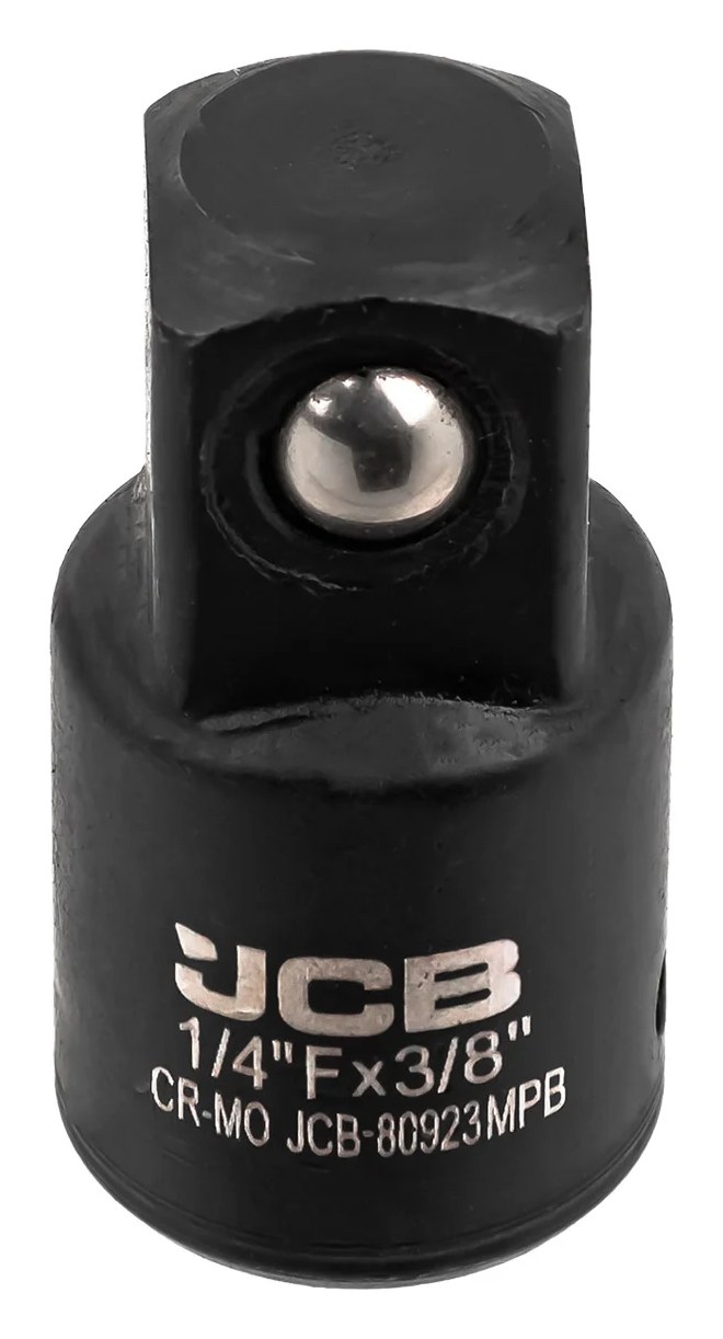 Адаптер-переходник ударный JCB 1/4(F) х 3/8(M) JCB-80923MPB(59502)