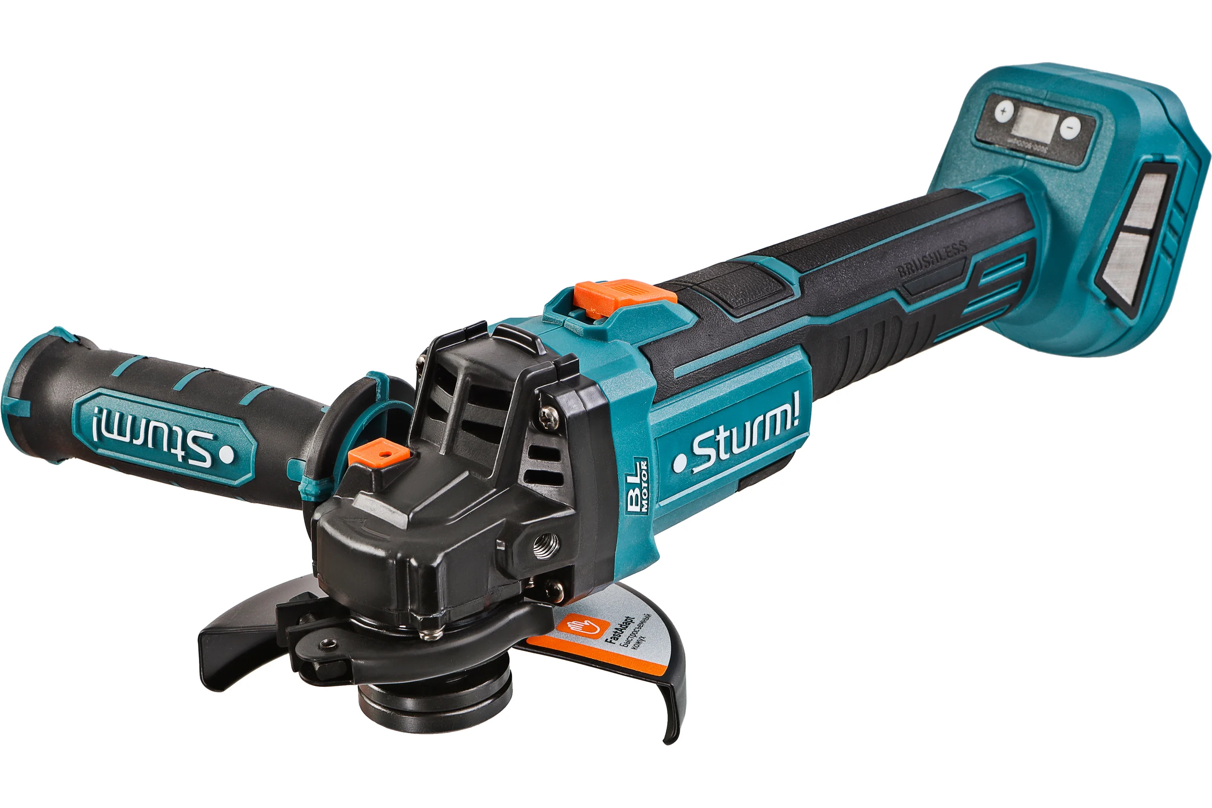 Аккумуляторная УШМ Sturm 1BatterySystem CAG18125E