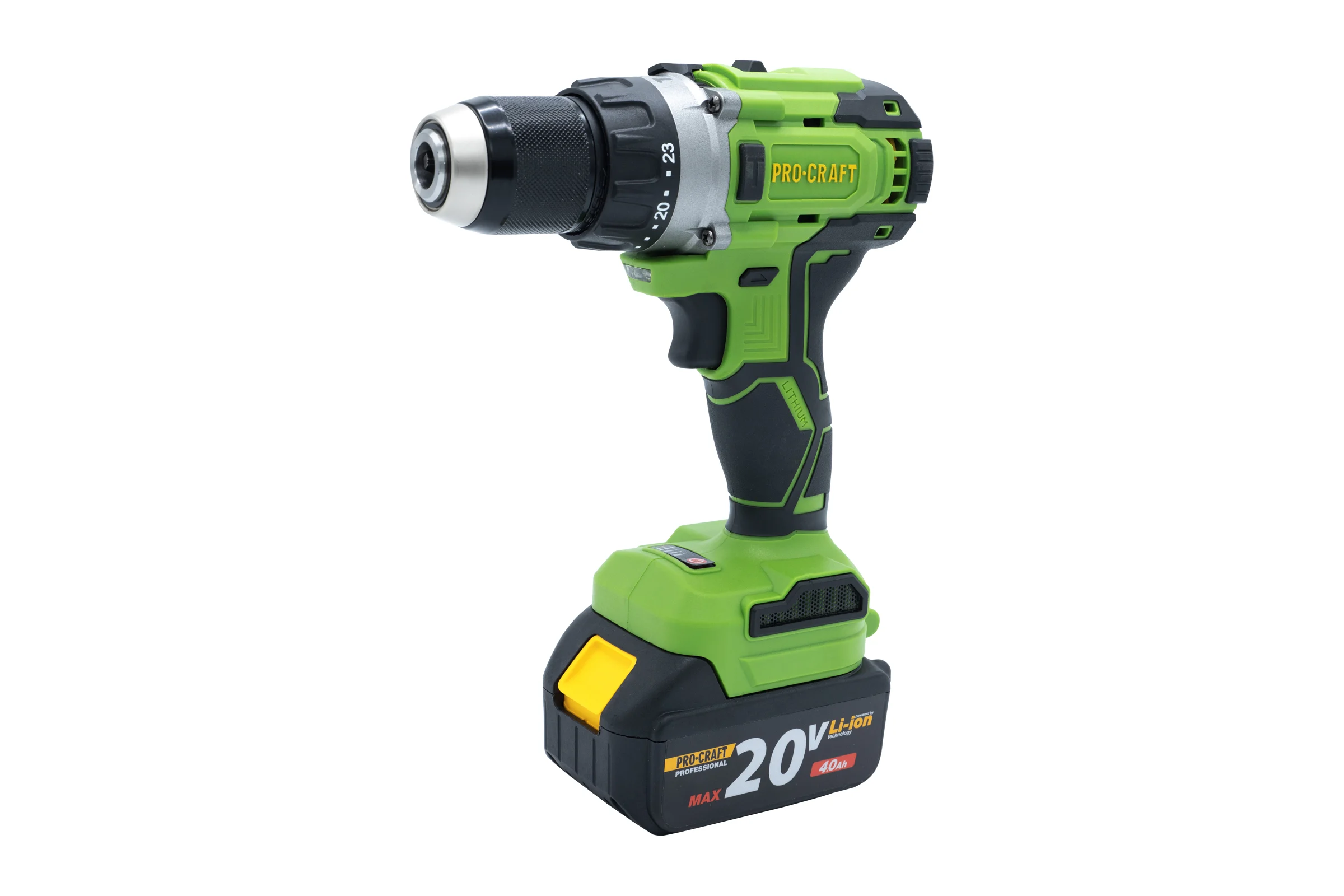 Шуруповерт аккумуляторный PROCRAFT 20В 60Нм PA21Li