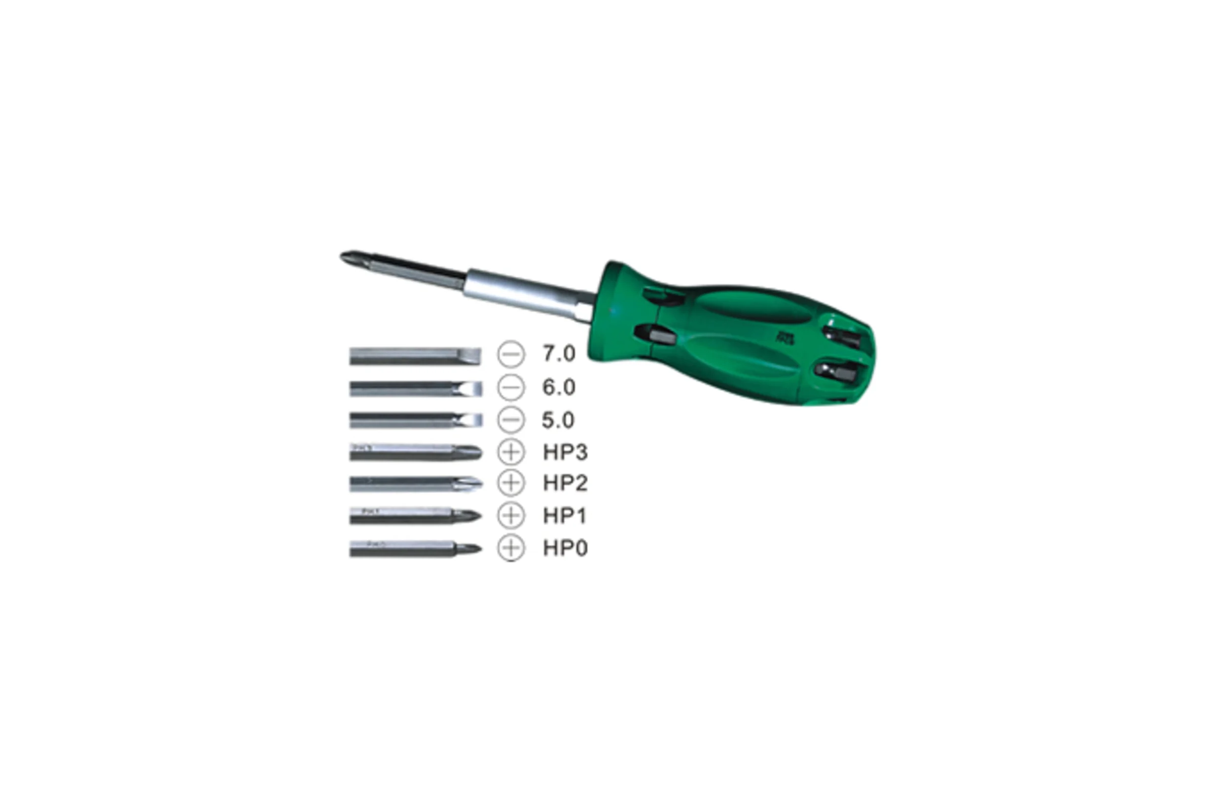 Отвертка + биты WYNNS 8предметов W2089А/ Tools 00000025517