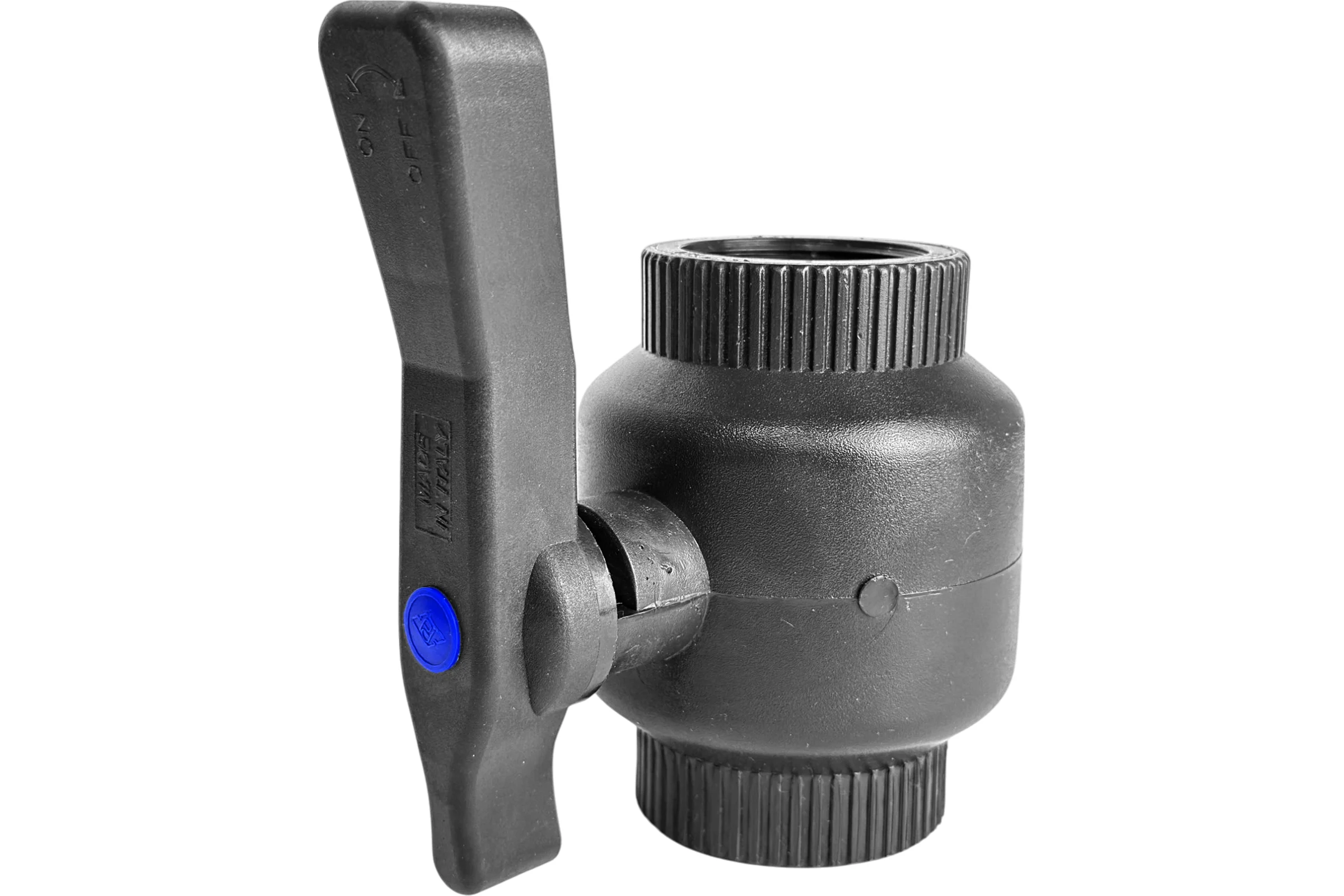 Кран шаровый пластиковый с внутренней резьбой Poliext В1 1/2*В1 1/2 PN16 07040050