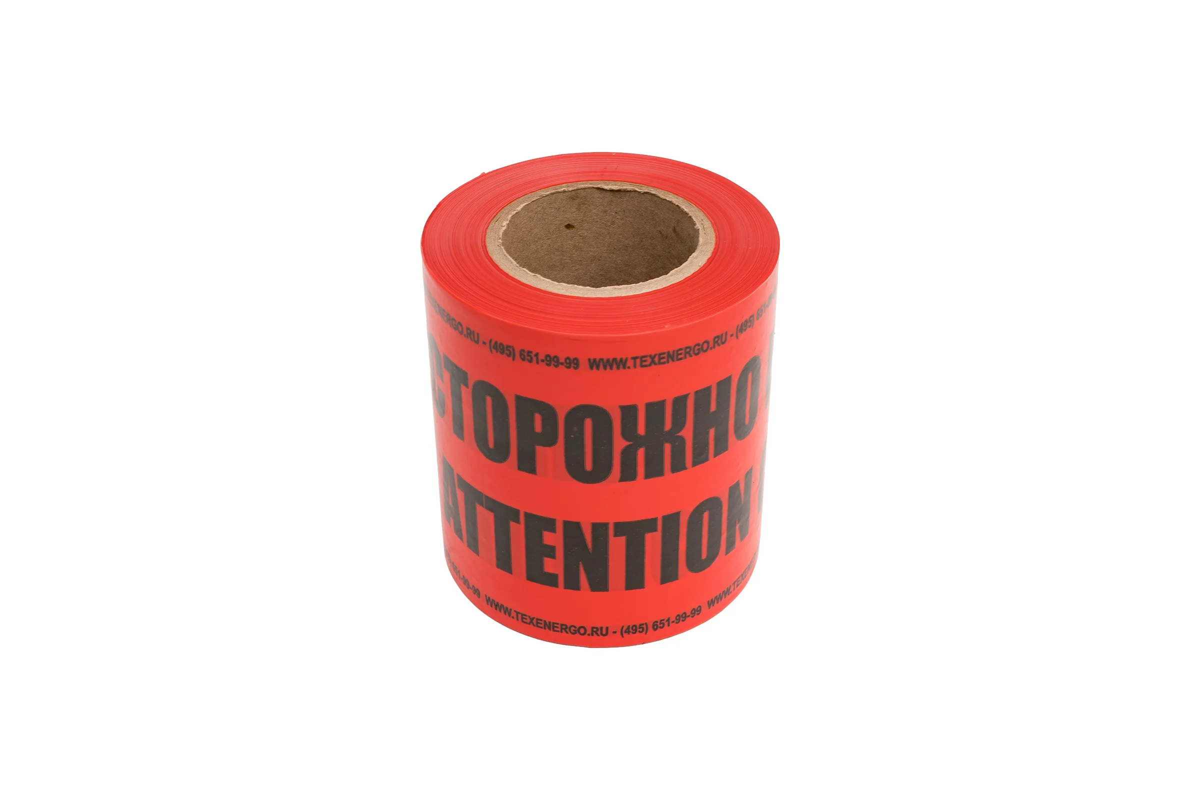 Лента сигнальная Texenergo ЛСЭ-150 Осторожно кабель, 100 м PES150
