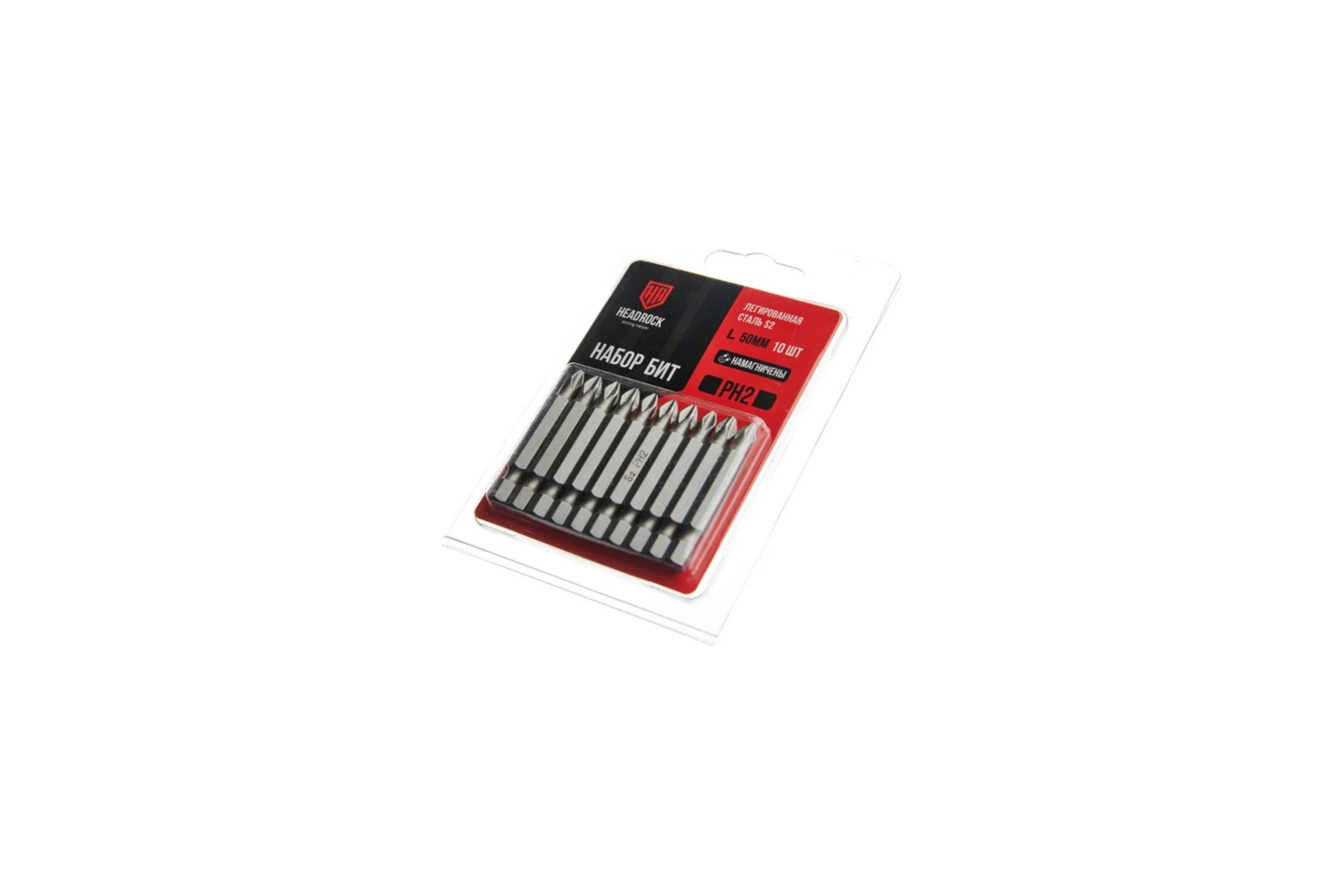 Набор бит HEADROCK PH2x50 комплект 10 шт. 453-814-035
