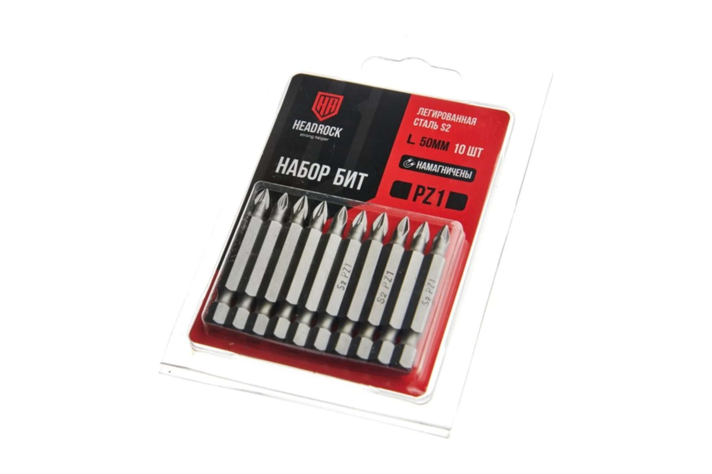 Набор бит HEADROCK PZ1x50 комплект 10 шт. 453-814-047