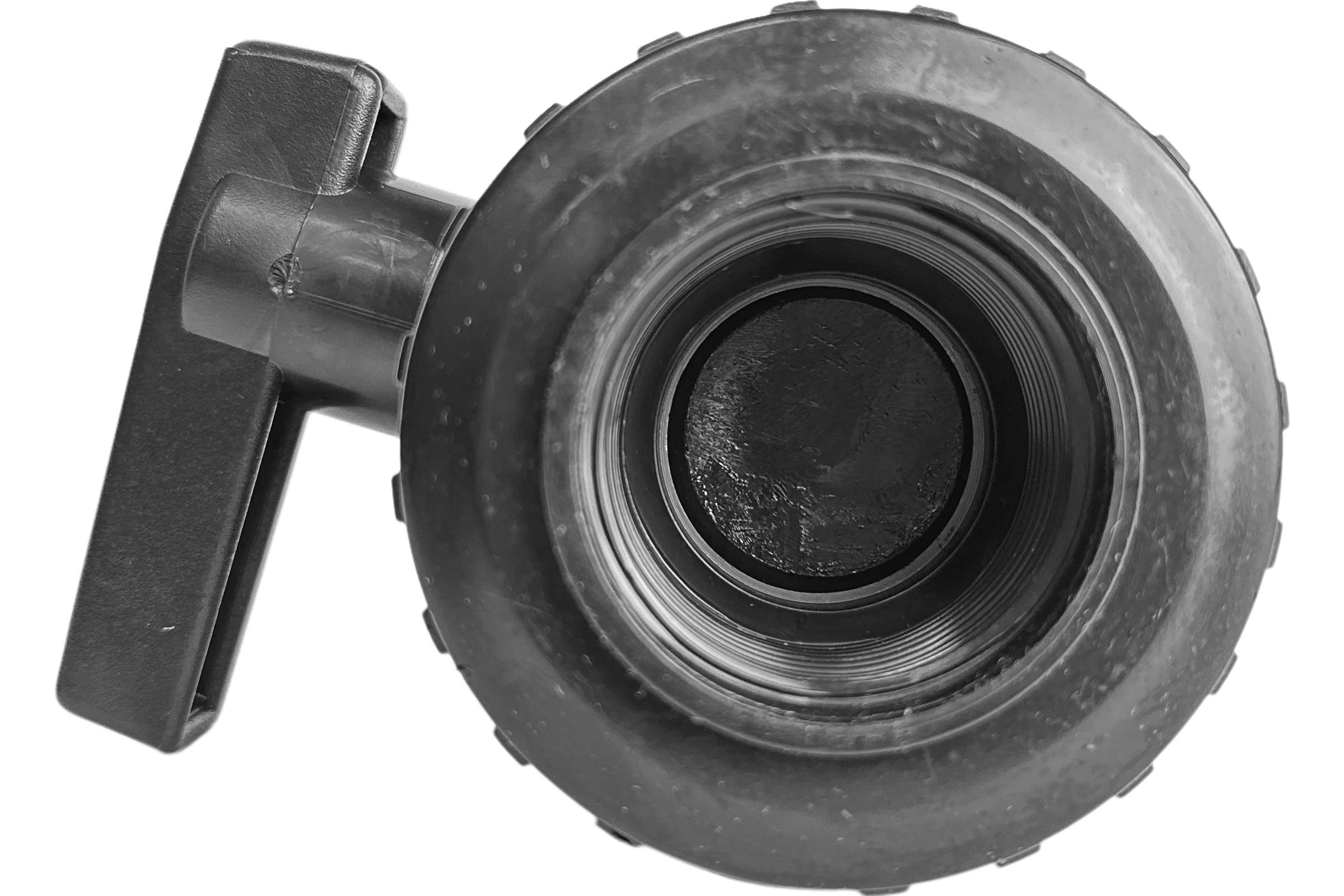 Кран пластиковый Poliext резьбовой Н1 1/4*В1 1/4 PN6 07020030