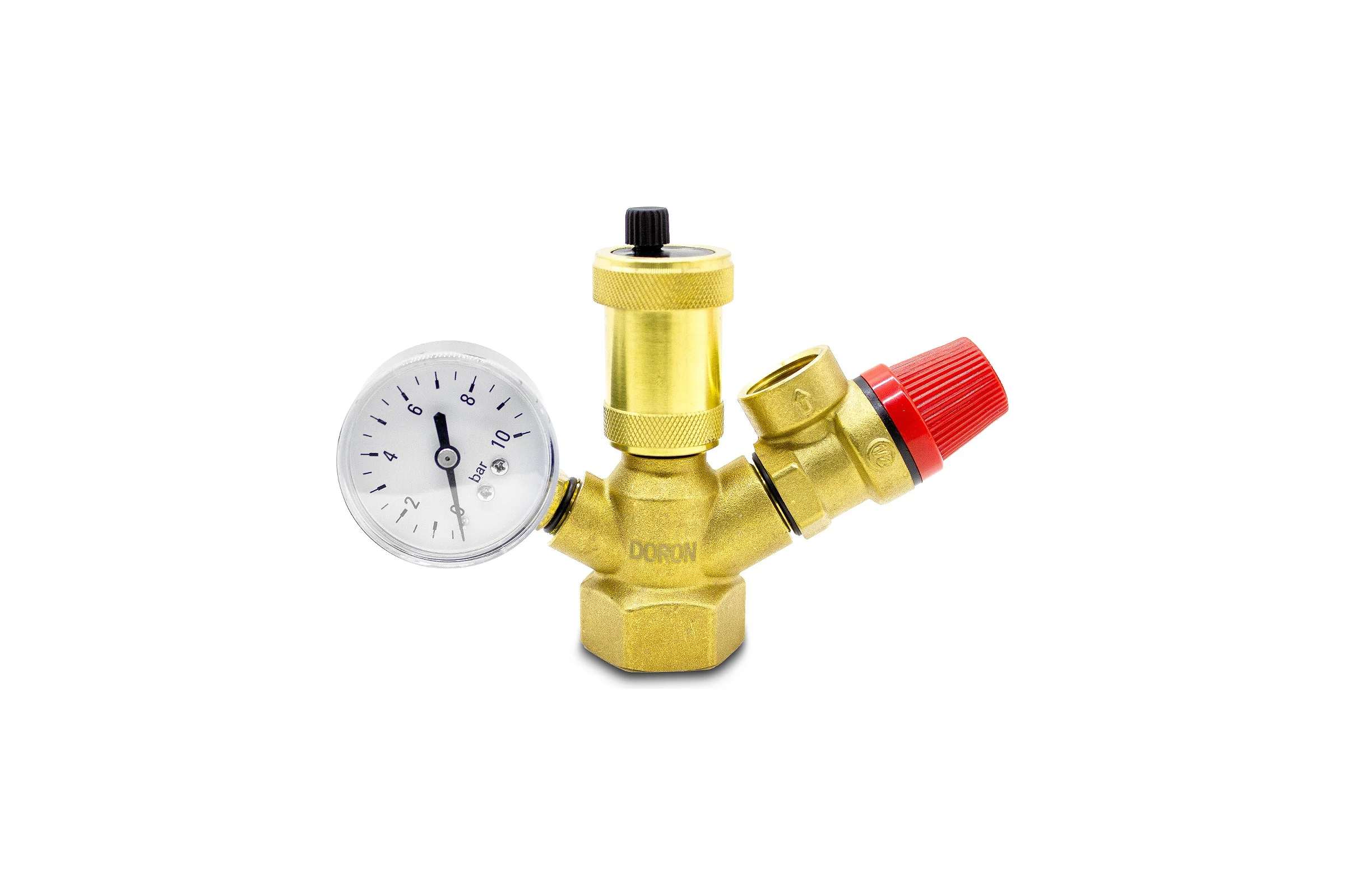 Группа безопасности для котла Doron 1", 3 бар, МИНИ 016200