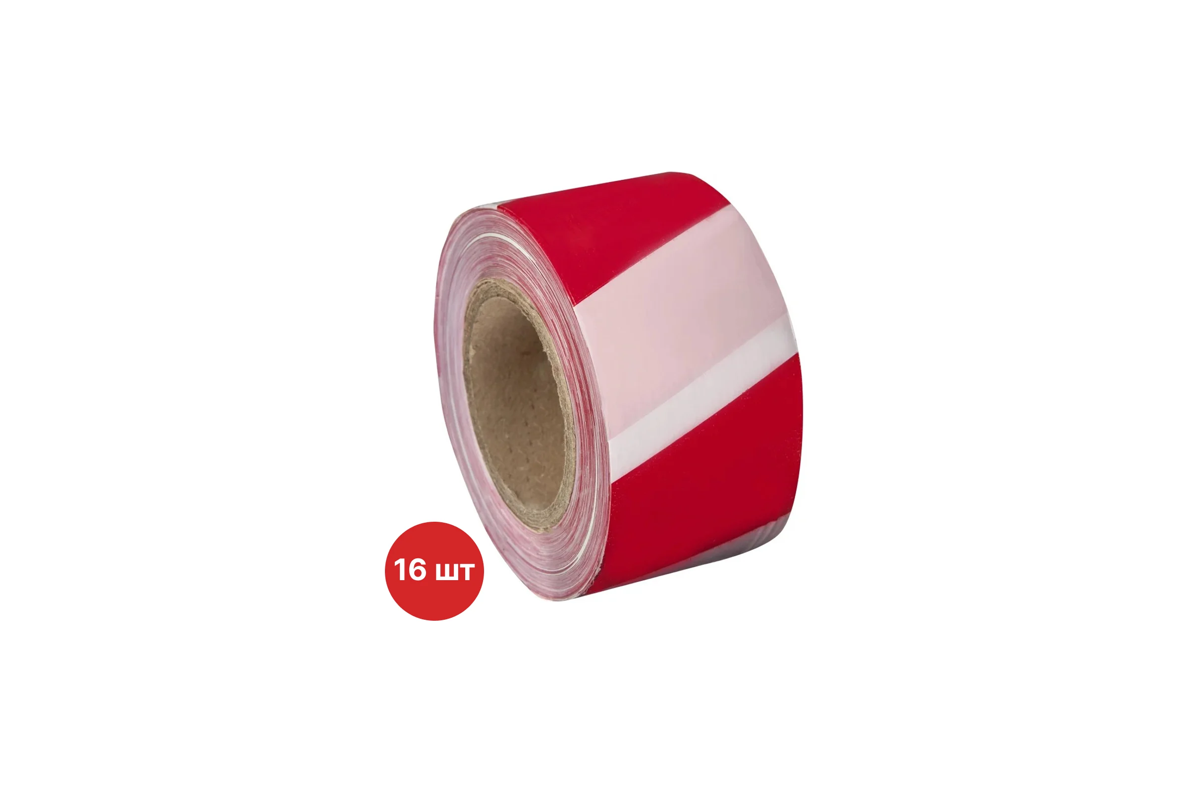 Лента сигнальная SAMGRUPP 50 мм./200 м. красно-белая (упаковка 16 шт) SR-069050200-16