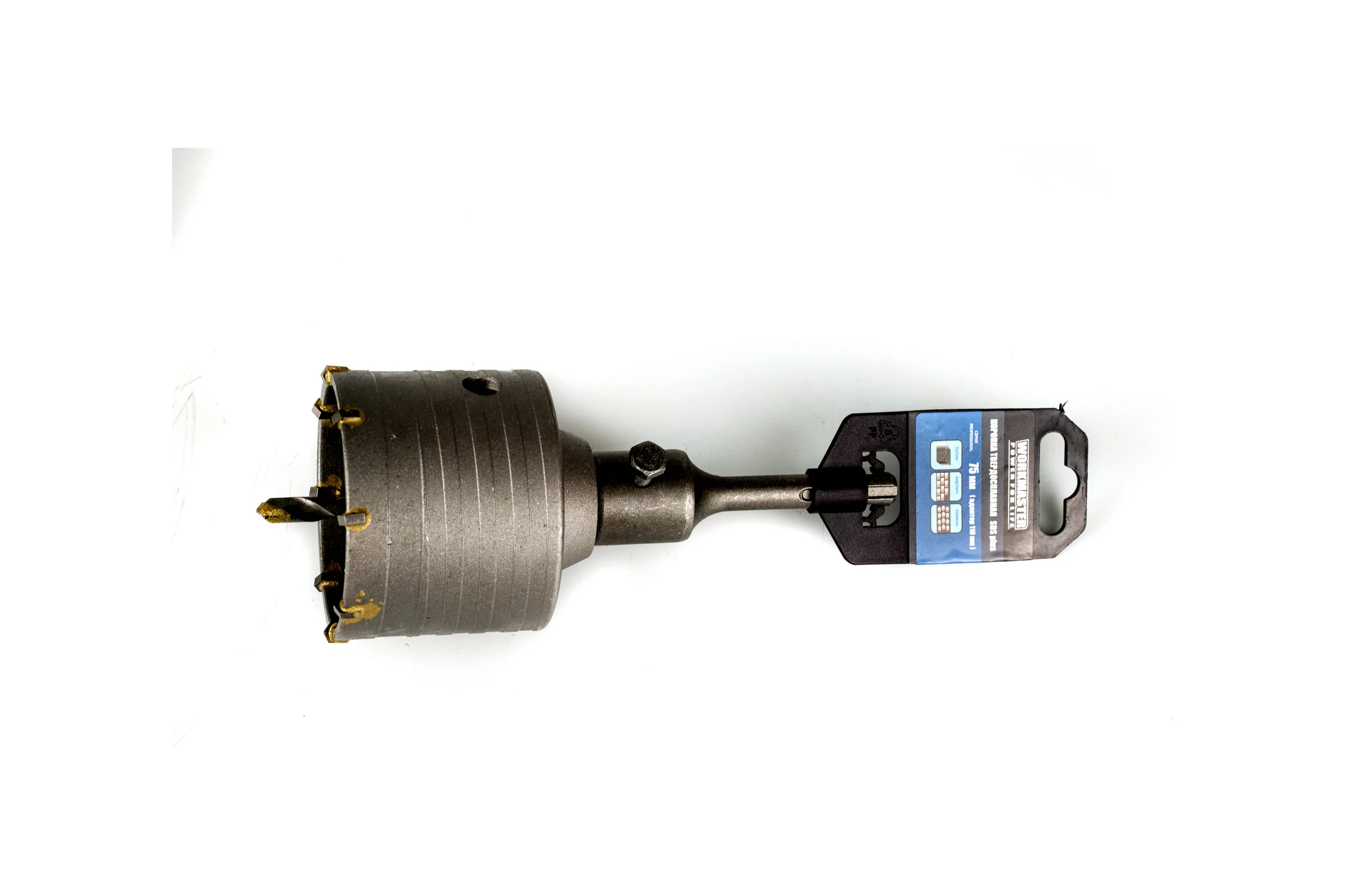 Коронка WorkMaster SDS plus по кирпичу 75 мм, в сборе 7770-101