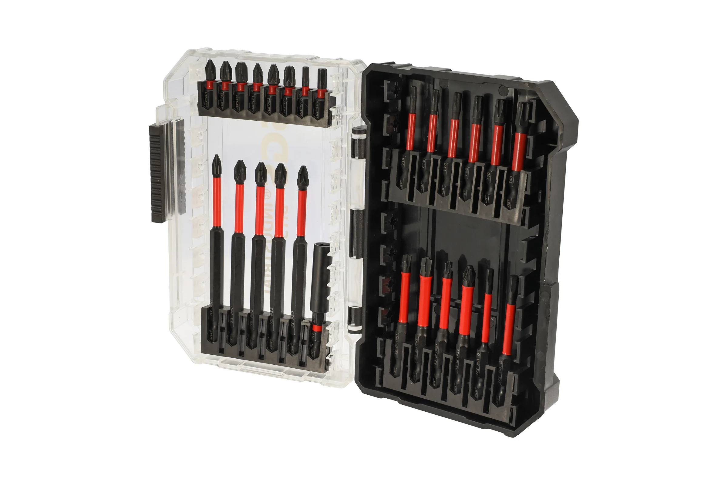 Набор бит SGS PH/PZ/TORX/HEX/PLUS-MINUS S2 26шт 63-26C SGS63-26C
