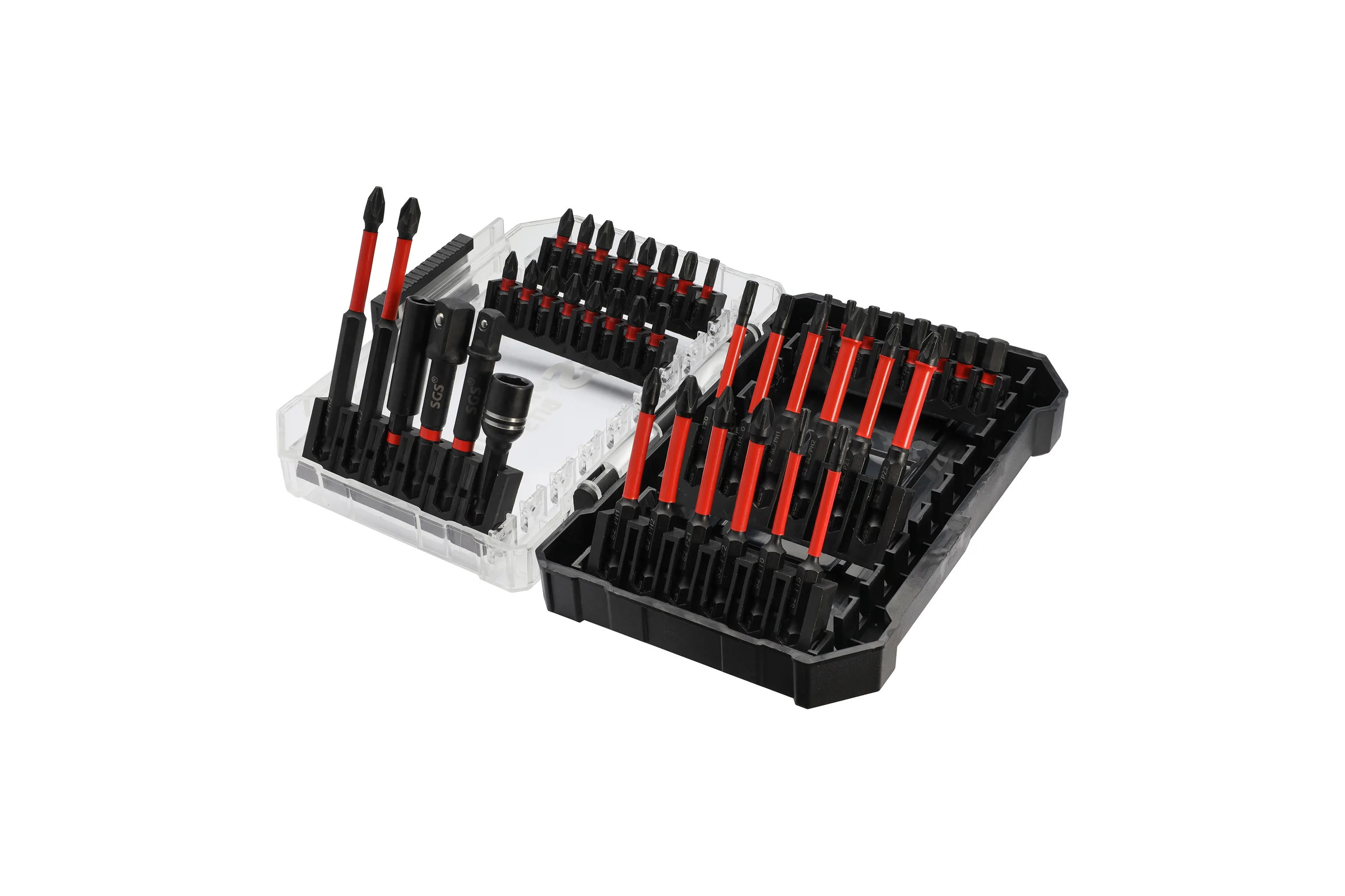 Набор бит SGS PH/PZ/TORX/HEX/PLUS-MINUS S2 42шт 63-42C SGS63-42C
