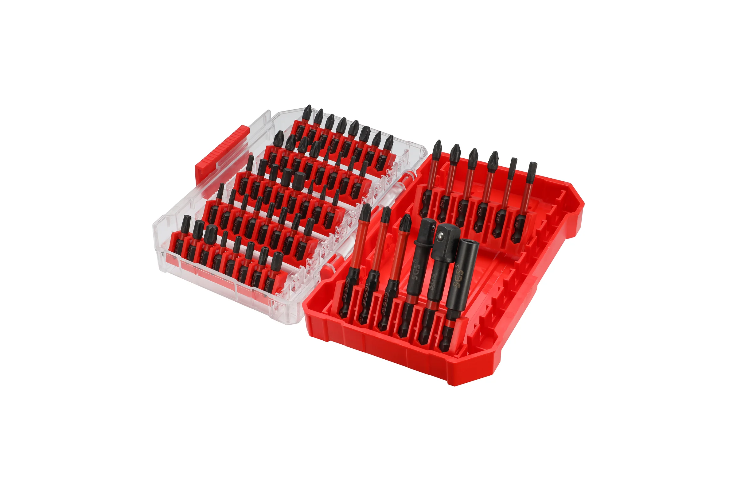 Набор бит SGS PH/PZ/TORX/HEX/PLUS-MINUS S2 52шт 63-52C SGS63-52C