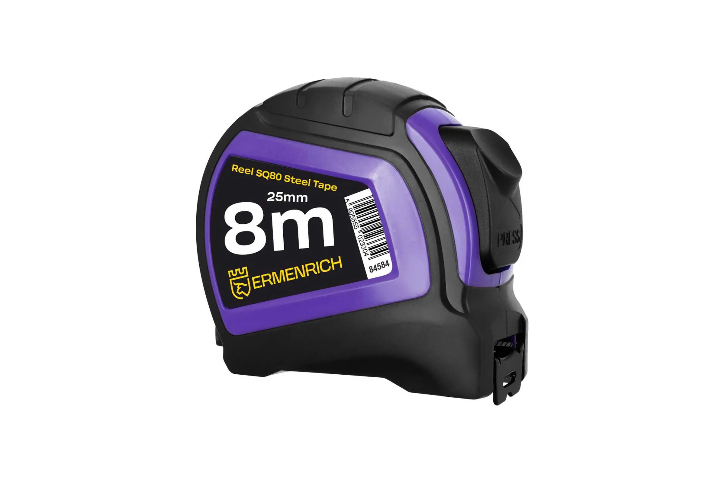 Рулетка Ermenrich (Эрменрих) Reel SQ80, фиолетовый 84584