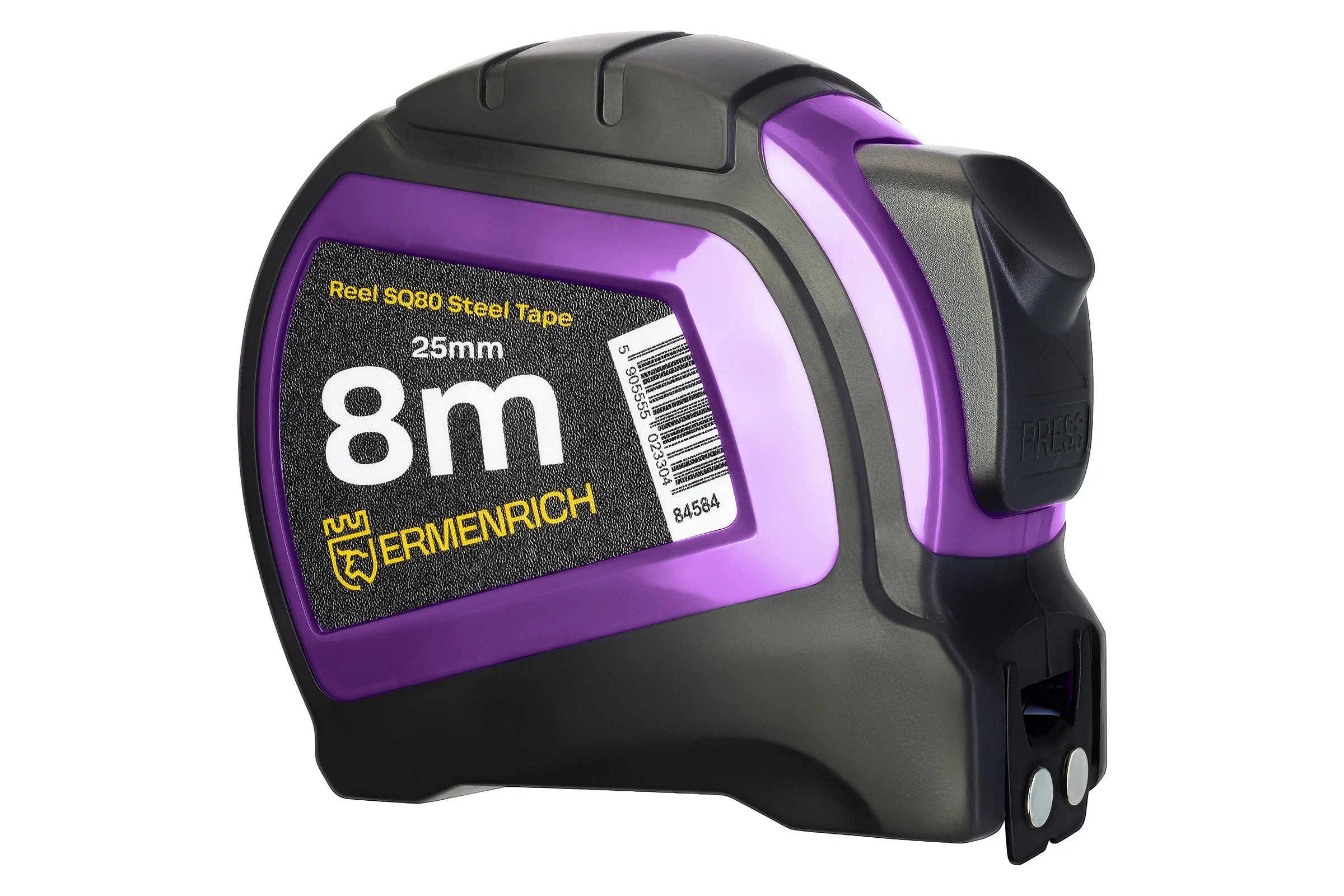 Рулетка Ermenrich (Эрменрих) Reel SQ80, фиолетовый 84584