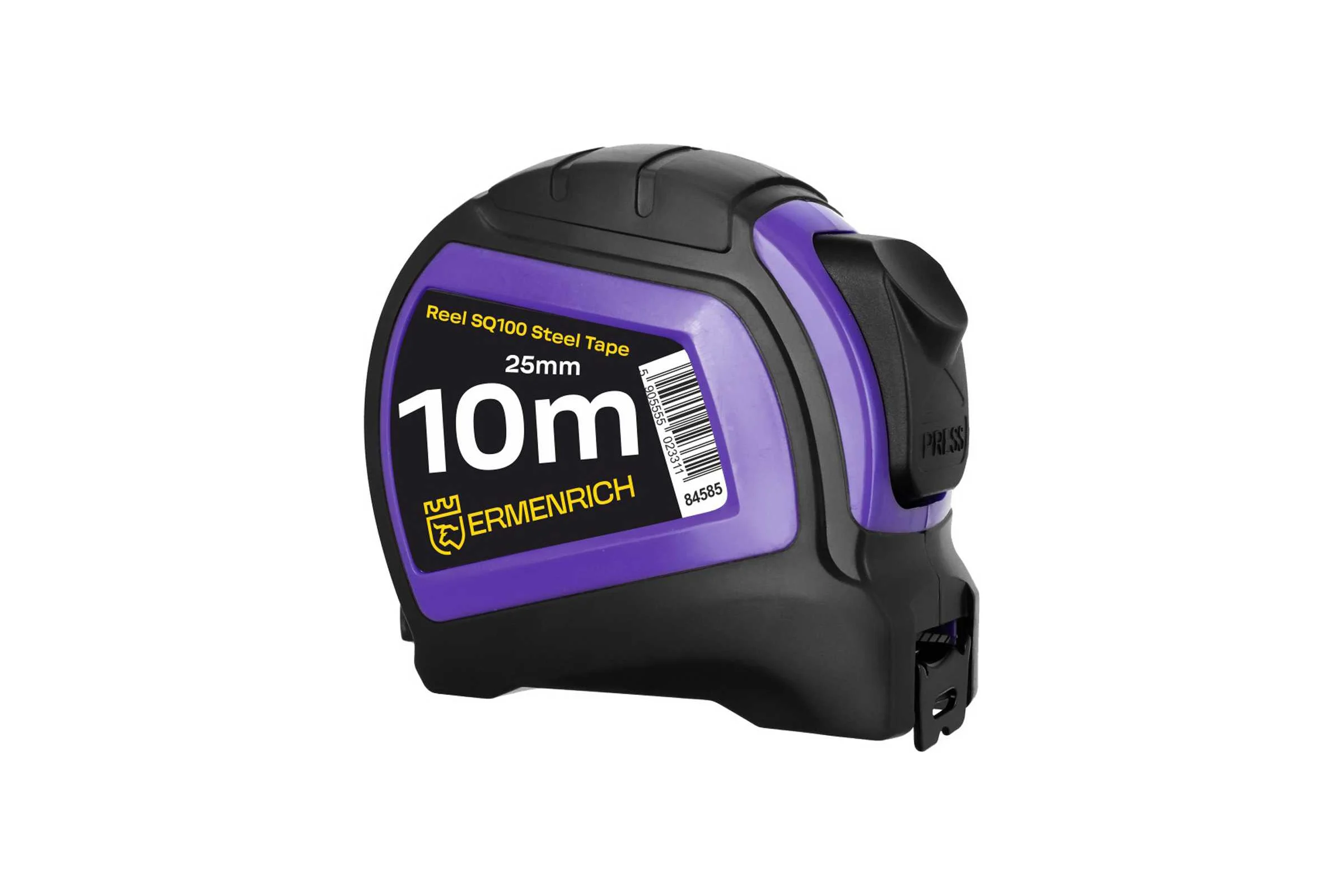 Рулетка Ermenrich (Эрменрих) Reel SQ100, фиолетовый 84585