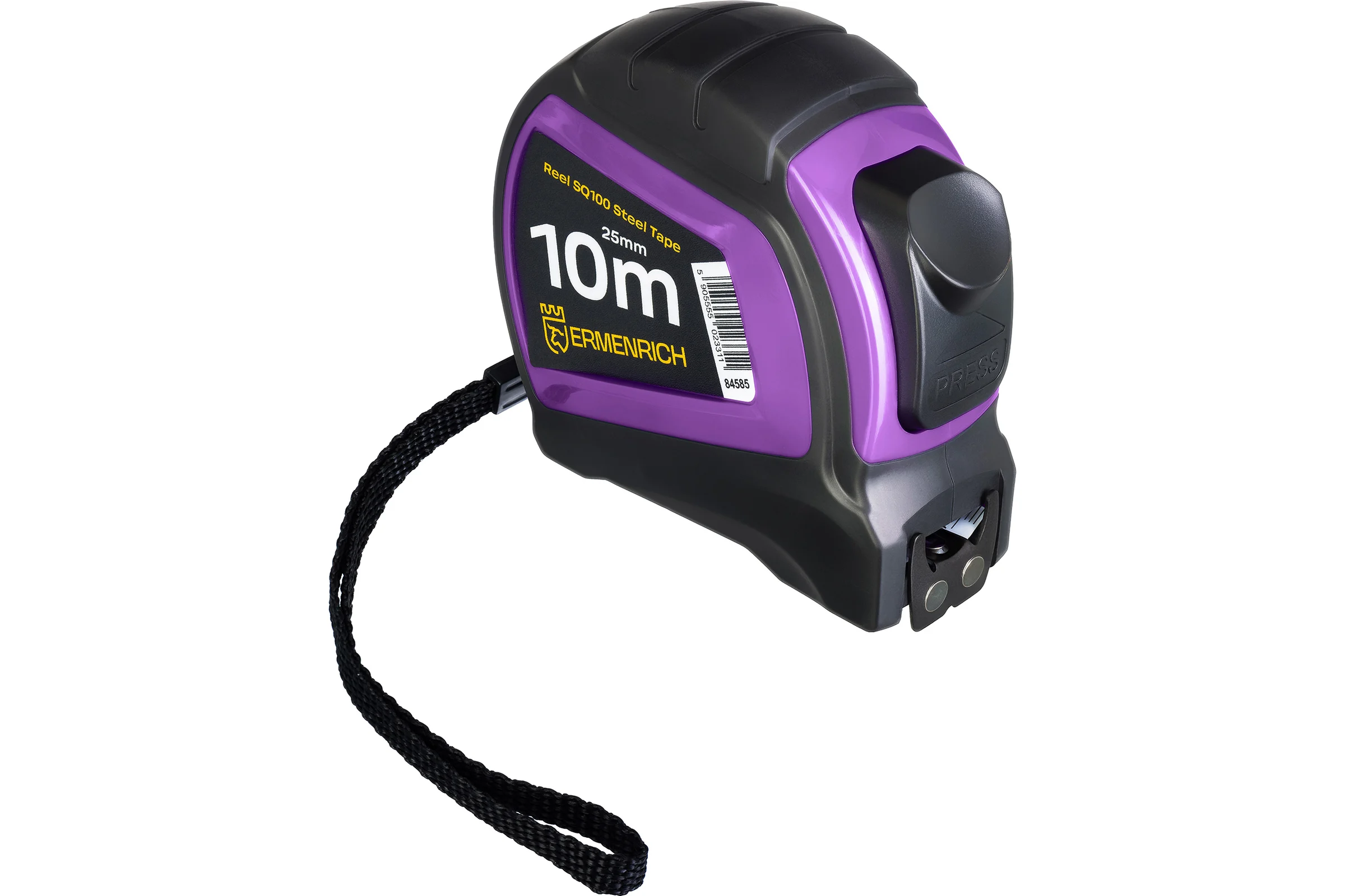 Рулетка Ermenrich (Эрменрих) Reel SQ100, фиолетовый 84585
