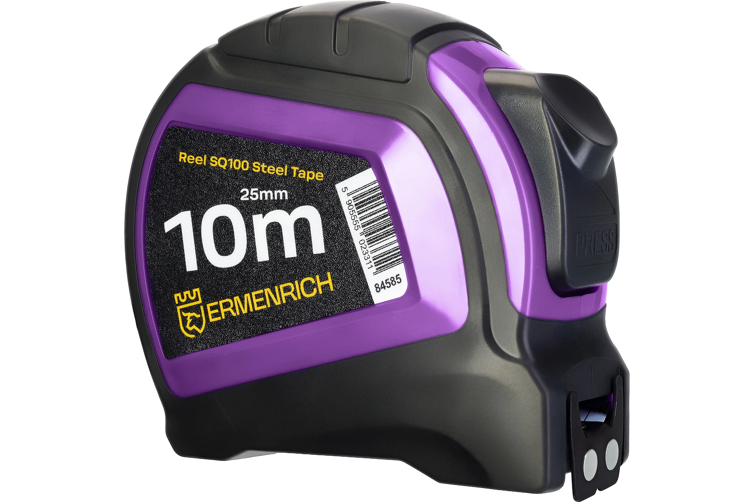 Рулетка Ermenrich (Эрменрих) Reel SQ100, фиолетовый 84585