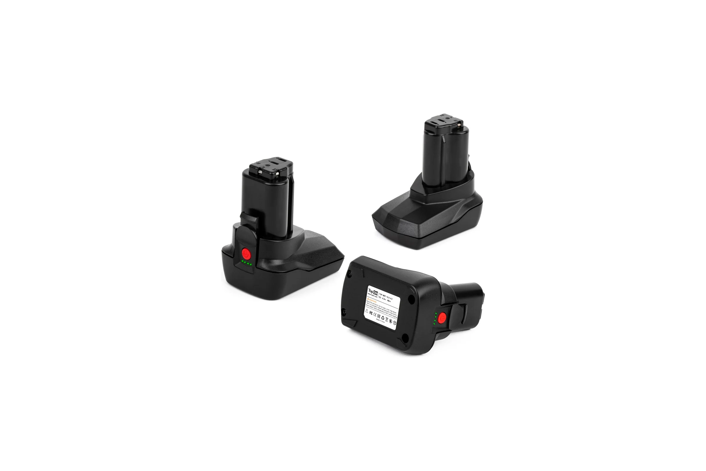 Аккумулятор TopON для Metabo 12V 4.0Ah (Li-ion) PN: 625585000 TOP-MET-12.0-4.0