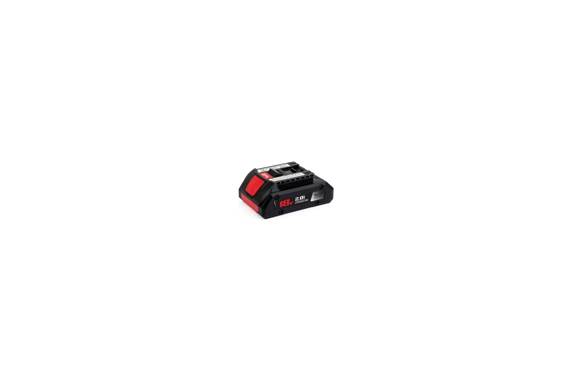 Аккумулятор для Bosch TopOn 18V 2.0Ah (Li-ion) LED PN: 2607336170 TOP-PTGD-BOS-18-2.0L