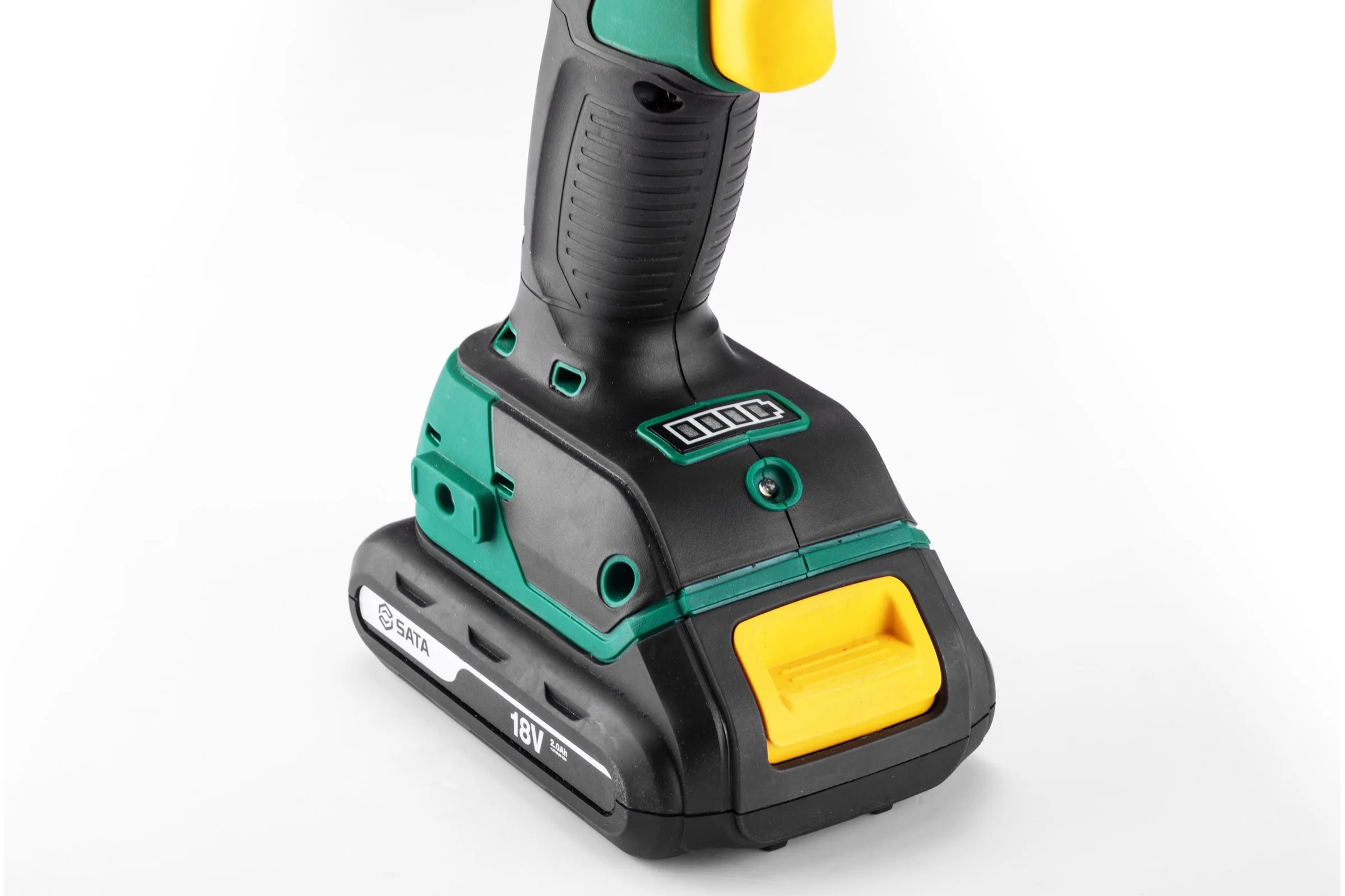 Аккумуляторная бесщёточная ударная дрель -шуруповёрт 18V Sata SC51012