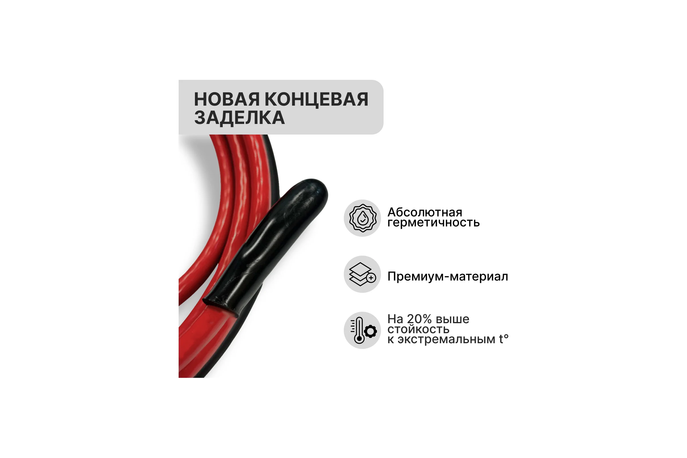 Греющий кабель внутрь трубы Хитус 12 м PerfectJet 156 Вт HAPF13012