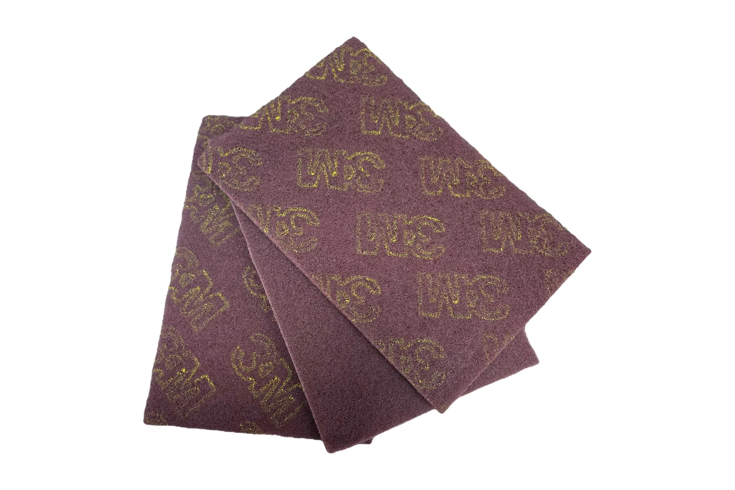 Лист шлифовальный 3М 7447 Scotch-Brite A VFN, бордовый, 152 мм х 230 мм (10 шт/уп) 7447