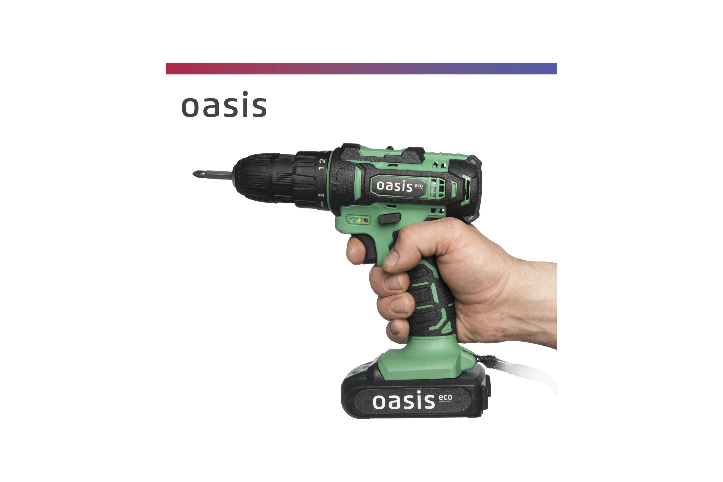 Аккумуляторный шуруповерт OASIS AS-14V Eco