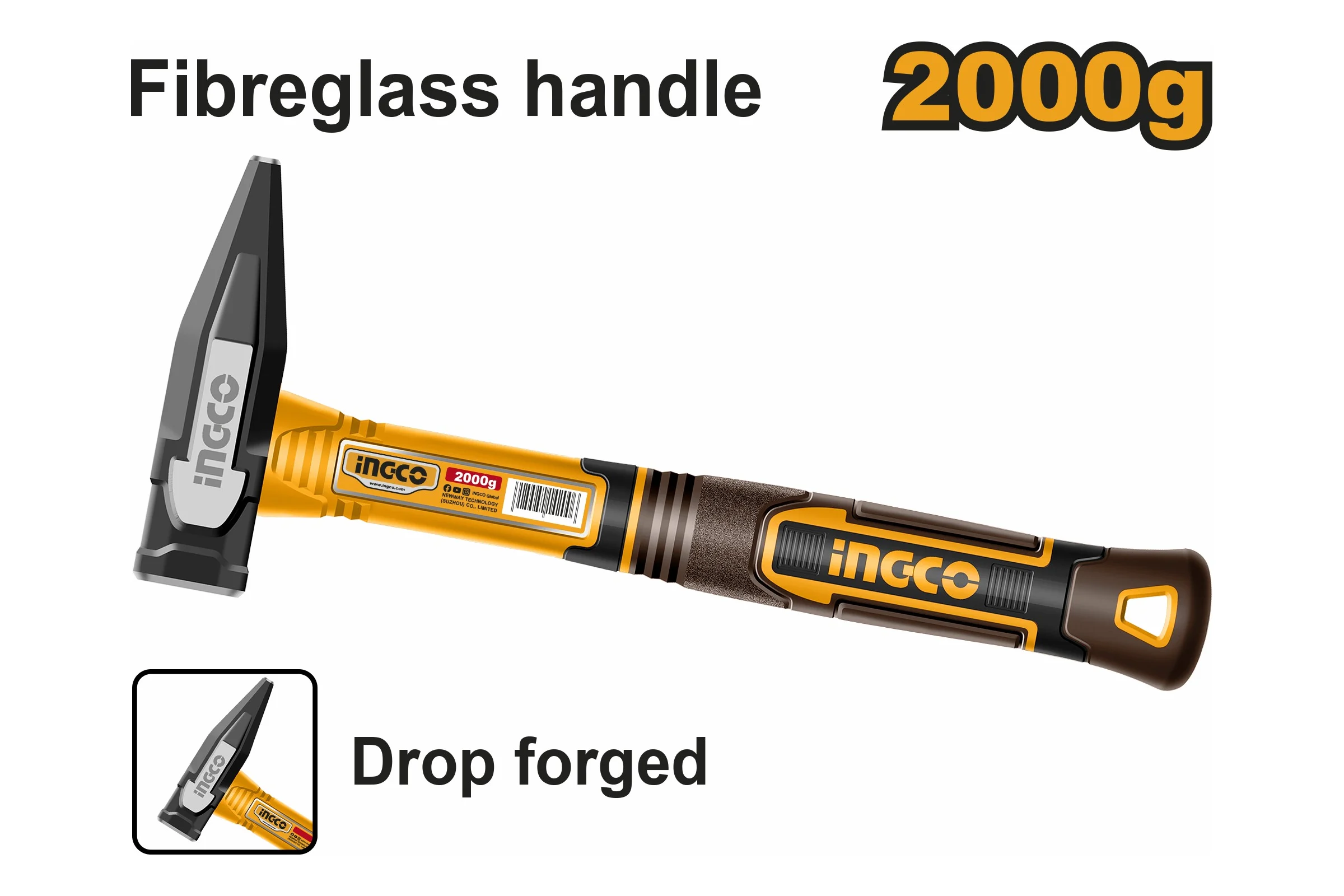 Молоток слесарный INGCO 2000 г HMH822000