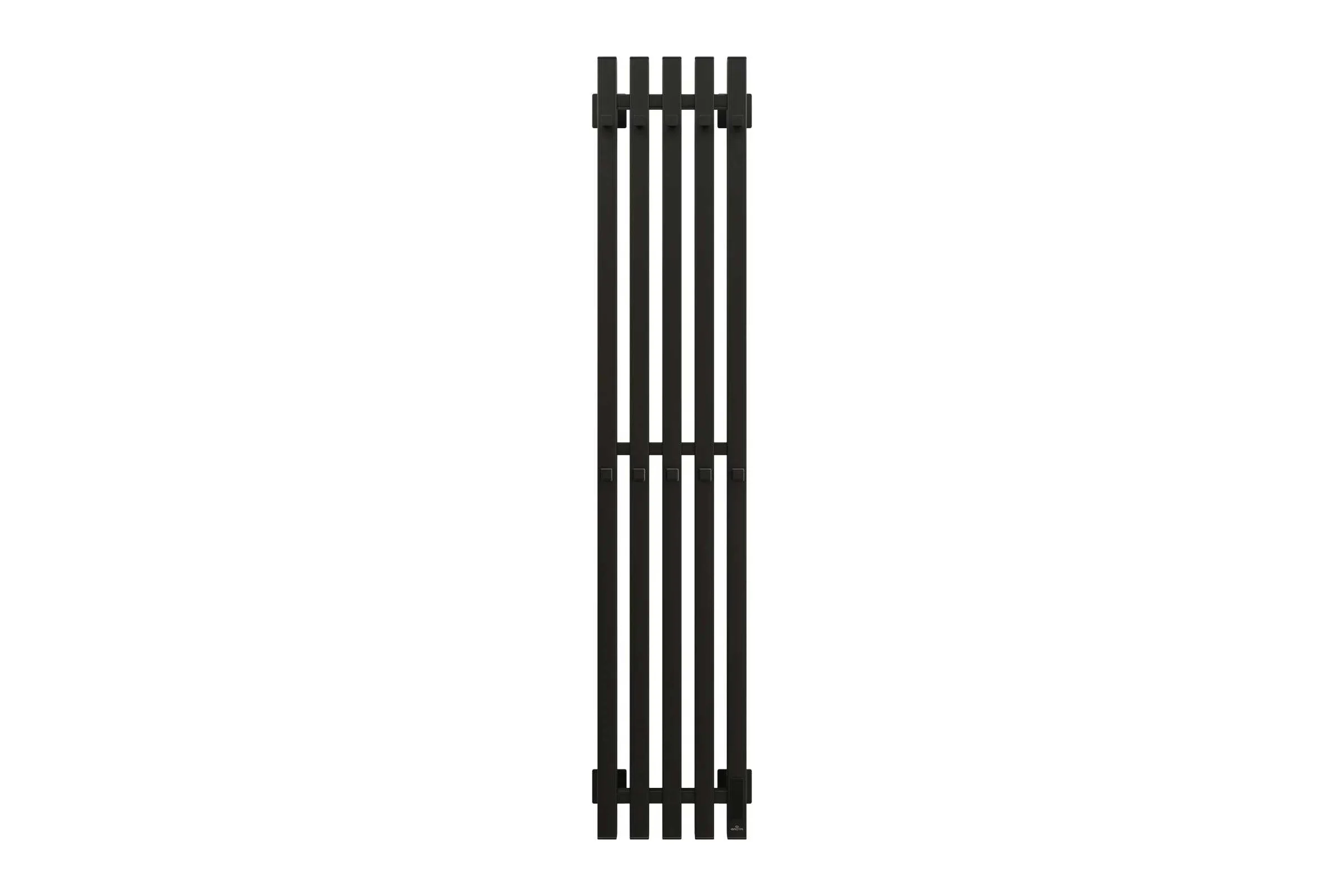 Полотенцесушитель электрический GROTA Corsa K 230x1200, черный Corsa K 230х1200 N RAL9005 EL
