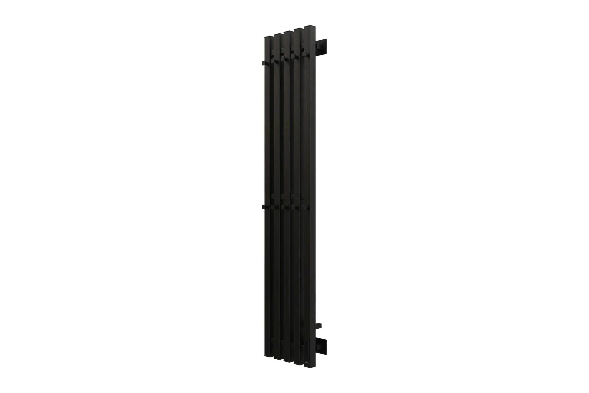 Полотенцесушитель электрический GROTA Corsa K 230x1200, черный Corsa K 230х1200 N RAL9005 EL