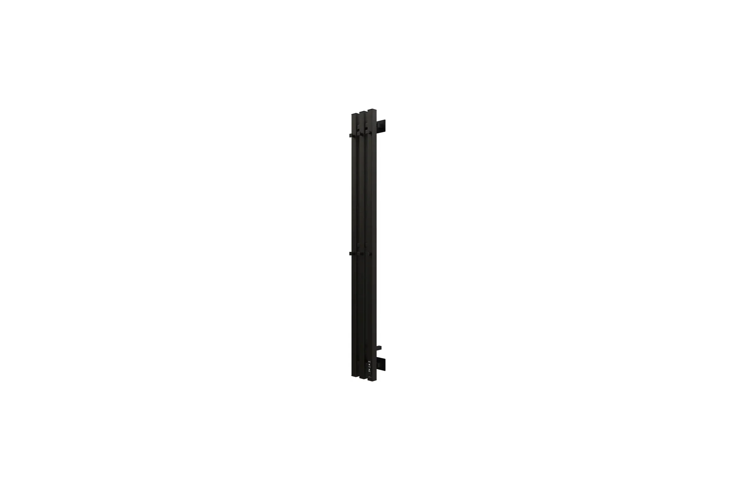 Полотенцесушитель электрический GROTA Corsa K 130x1200 черный Corsa K 130х1200 N RAL9005 EL