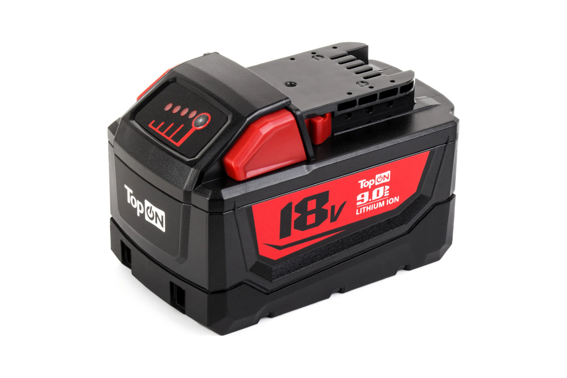 Аккумулятор TopON для Milwaukee 18V 9.0Ah (Li-ion) PN: M18 B9 TOP-MIL-18-9.0